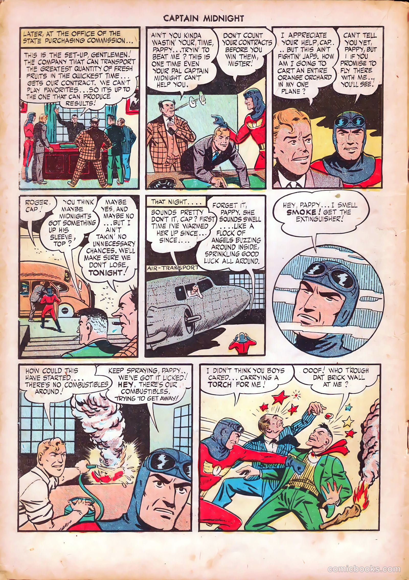 Captain Midnight #28 — page 18 of 36