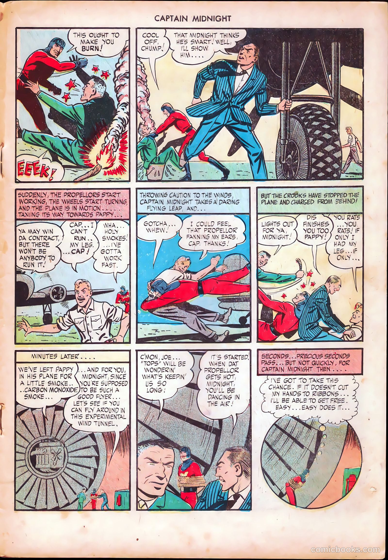 Captain Midnight #28 — page 19 of 36
