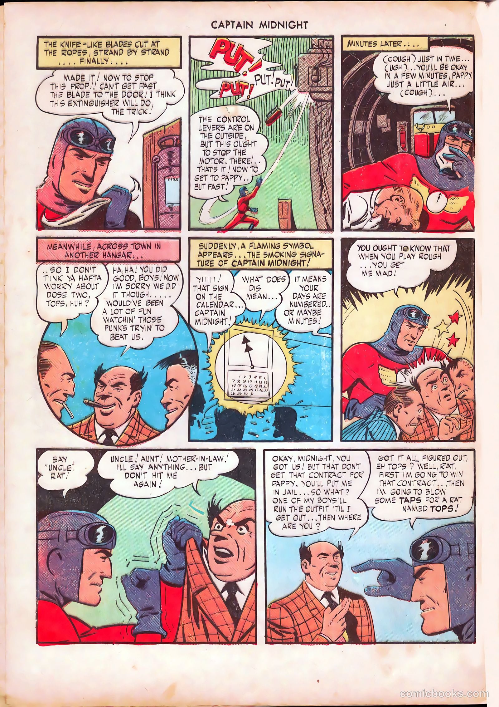 Captain Midnight #28 — page 20 of 36