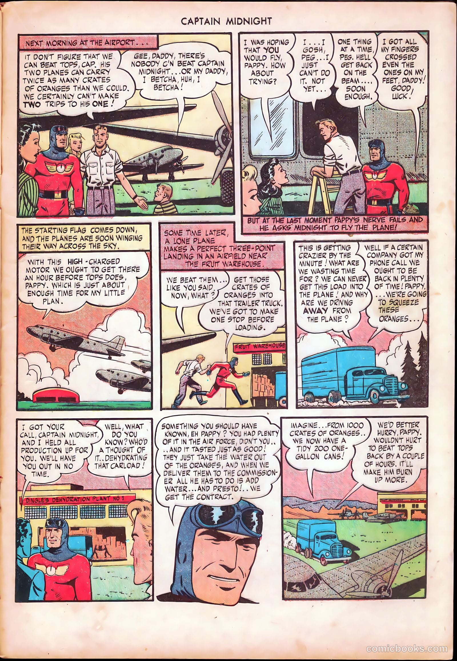Captain Midnight #28 — page 21 of 36
