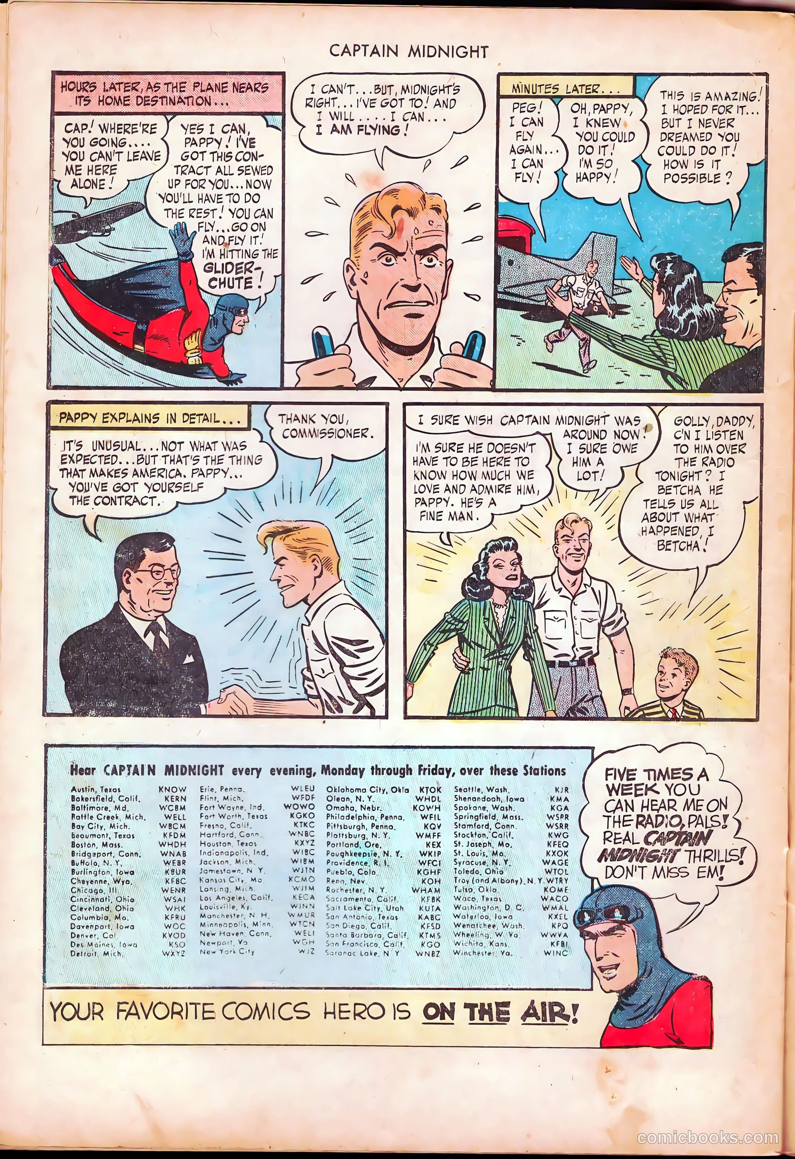 Captain Midnight #28 — page 22 of 36
