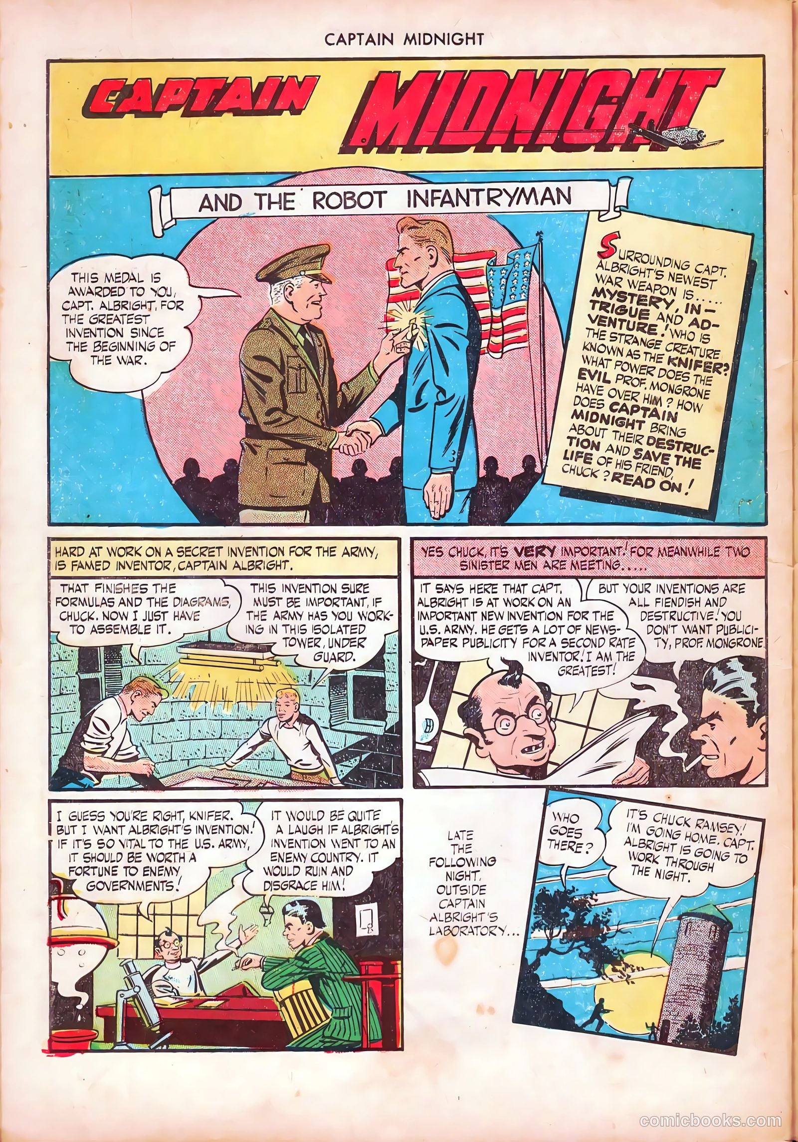 Captain Midnight #28 — page 26 of 36