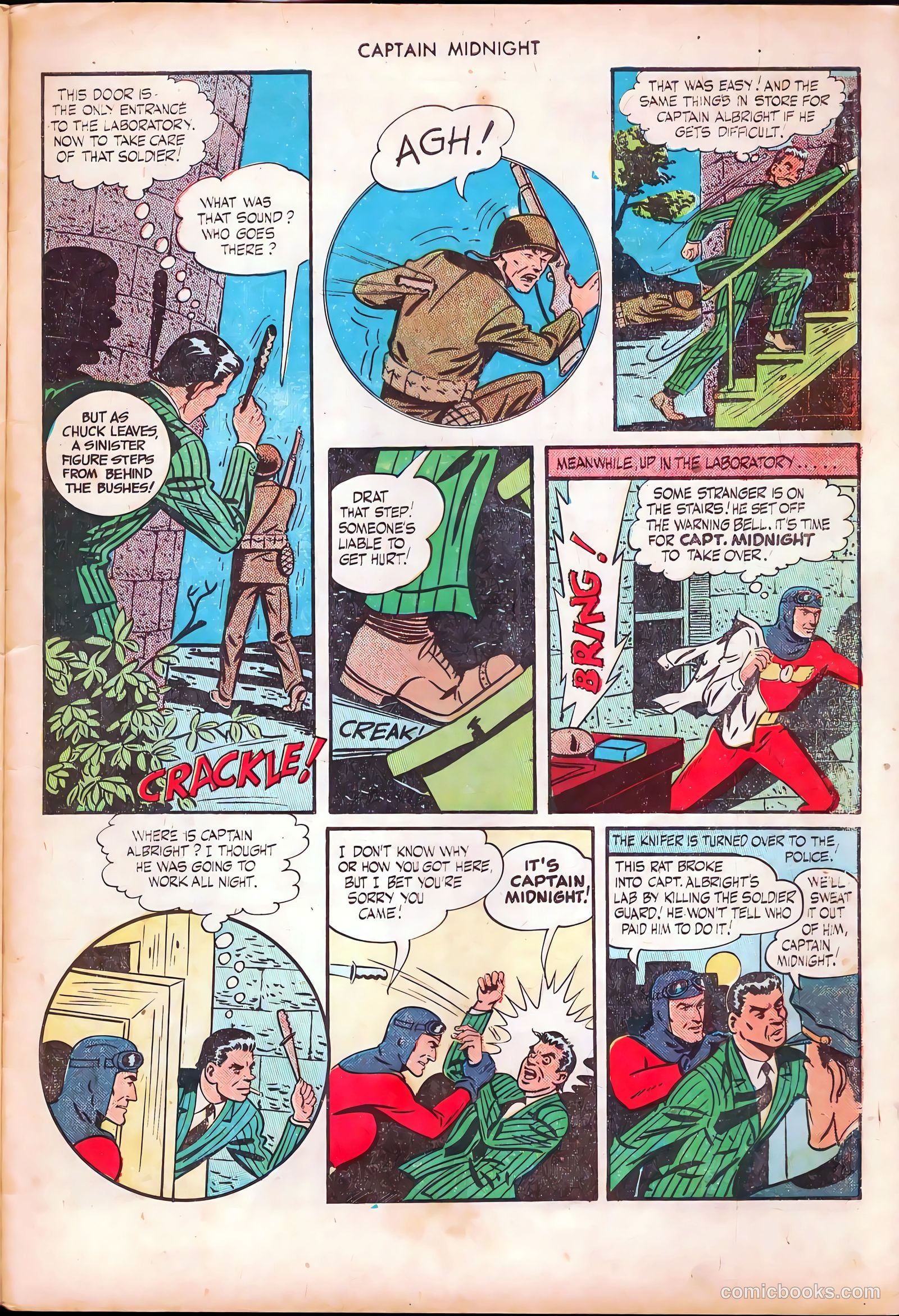Captain Midnight #28 — page 27 of 36