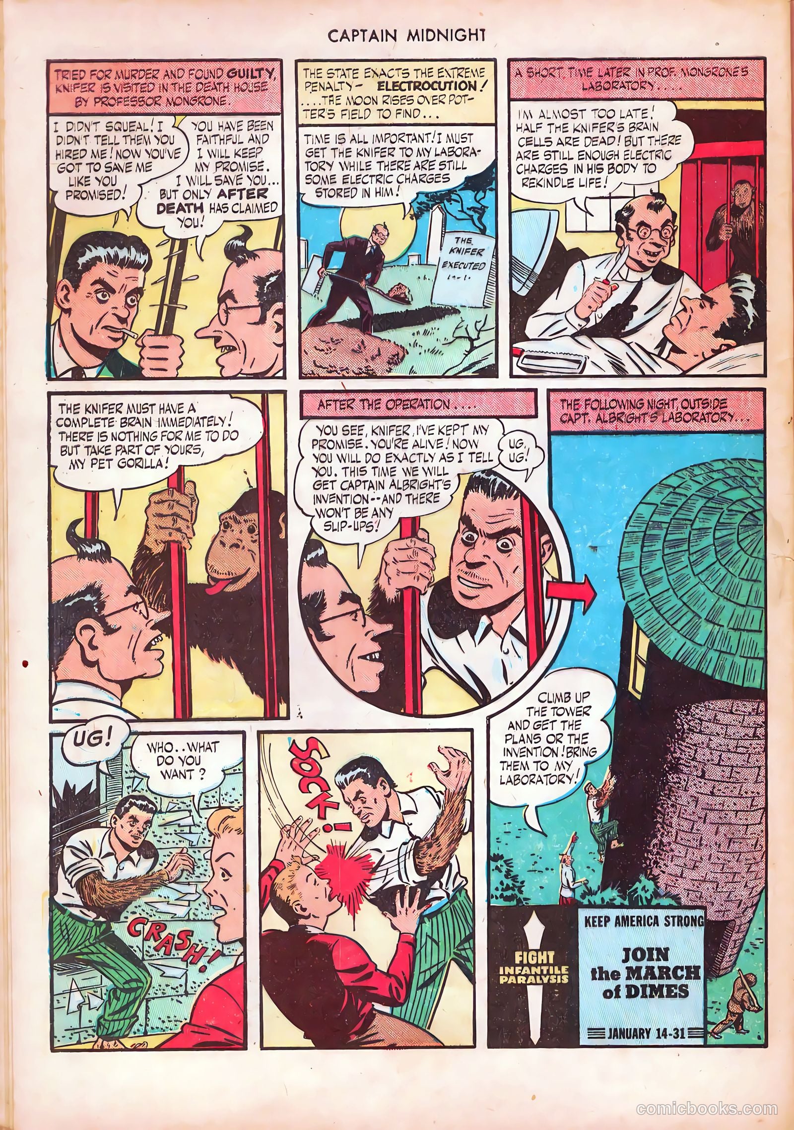 Captain Midnight #28 — page 28 of 36