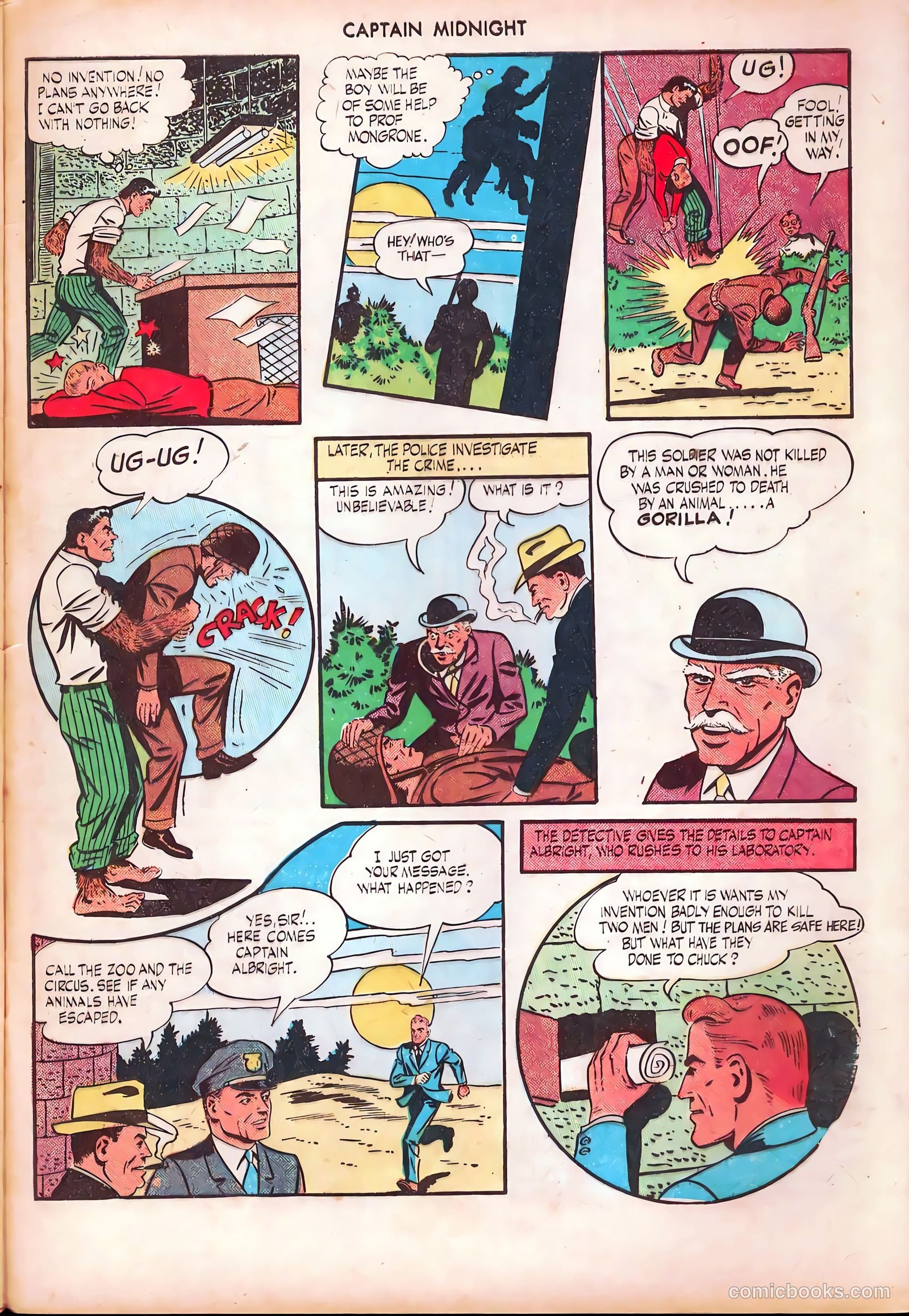 Captain Midnight #28 — page 29 of 36