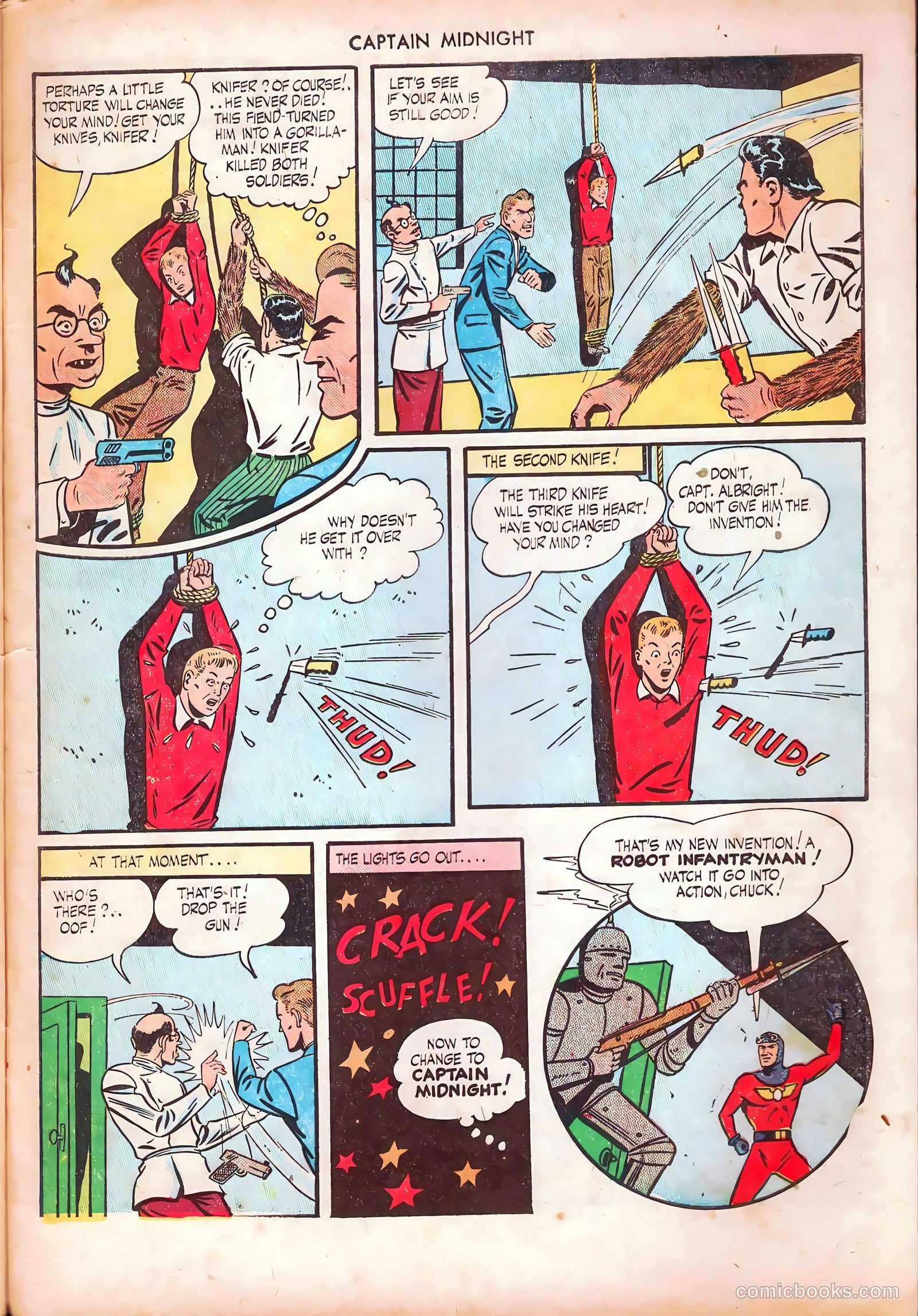 Captain Midnight #28 — page 31 of 36