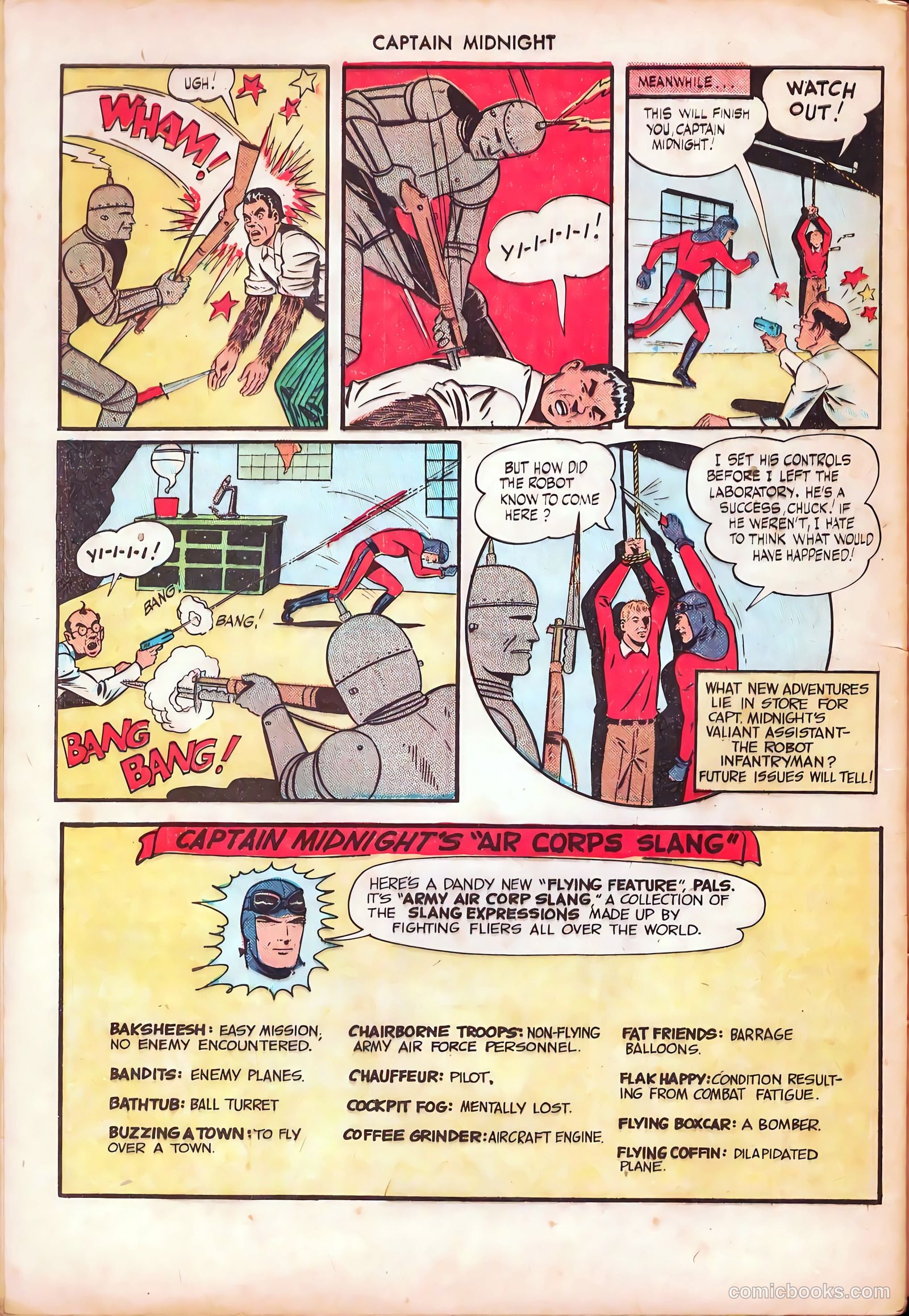 Captain Midnight #28 — page 32 of 36