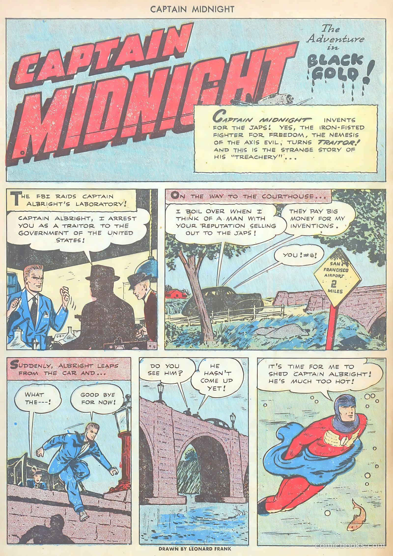 Captain Midnight #29 — page 4 of 37