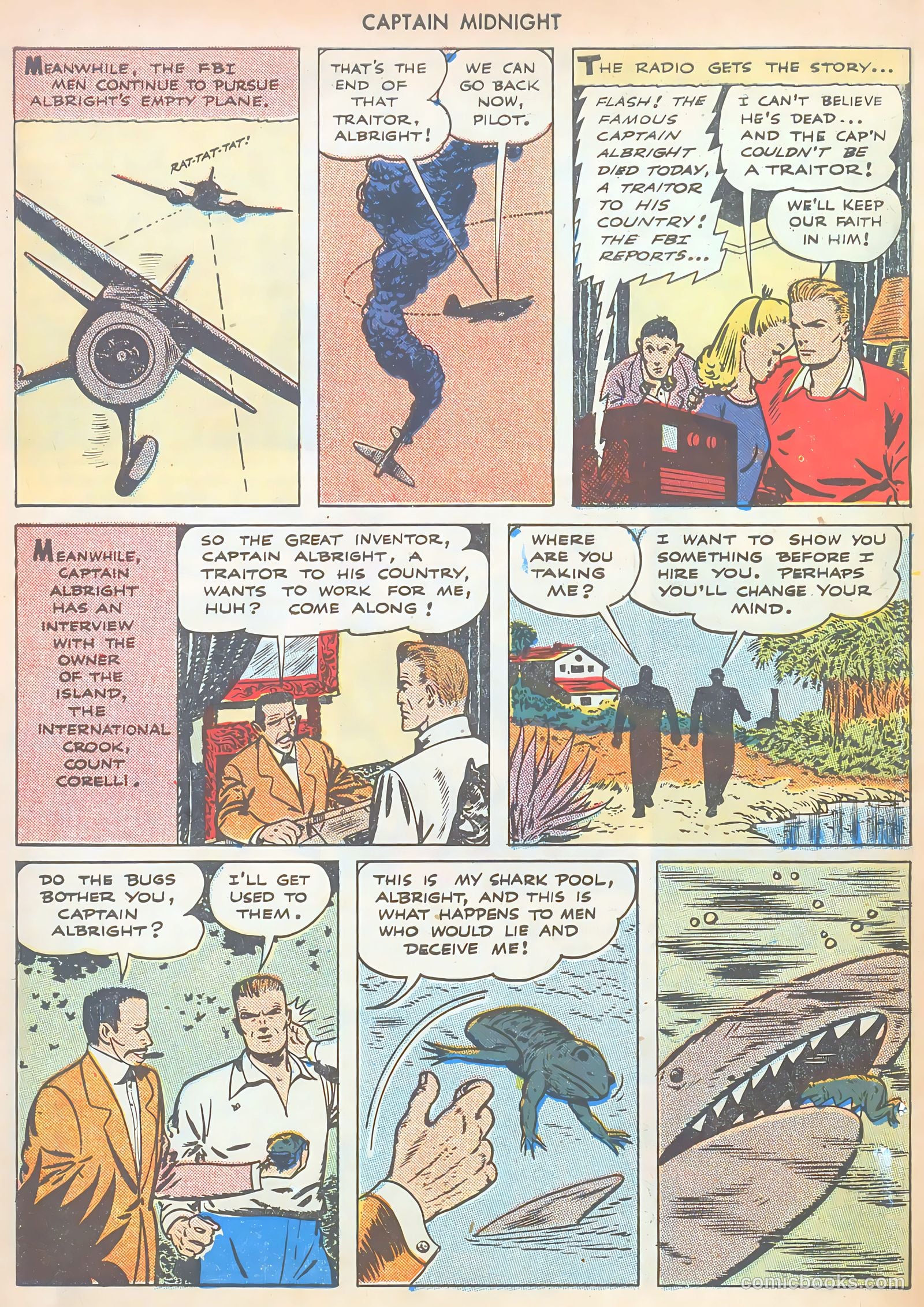 Captain Midnight #29 — page 6 of 37