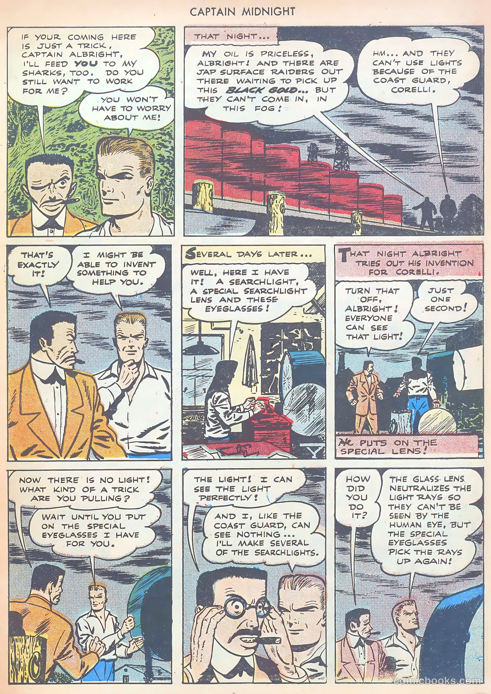 Captain Midnight #29 — page 7 of 37