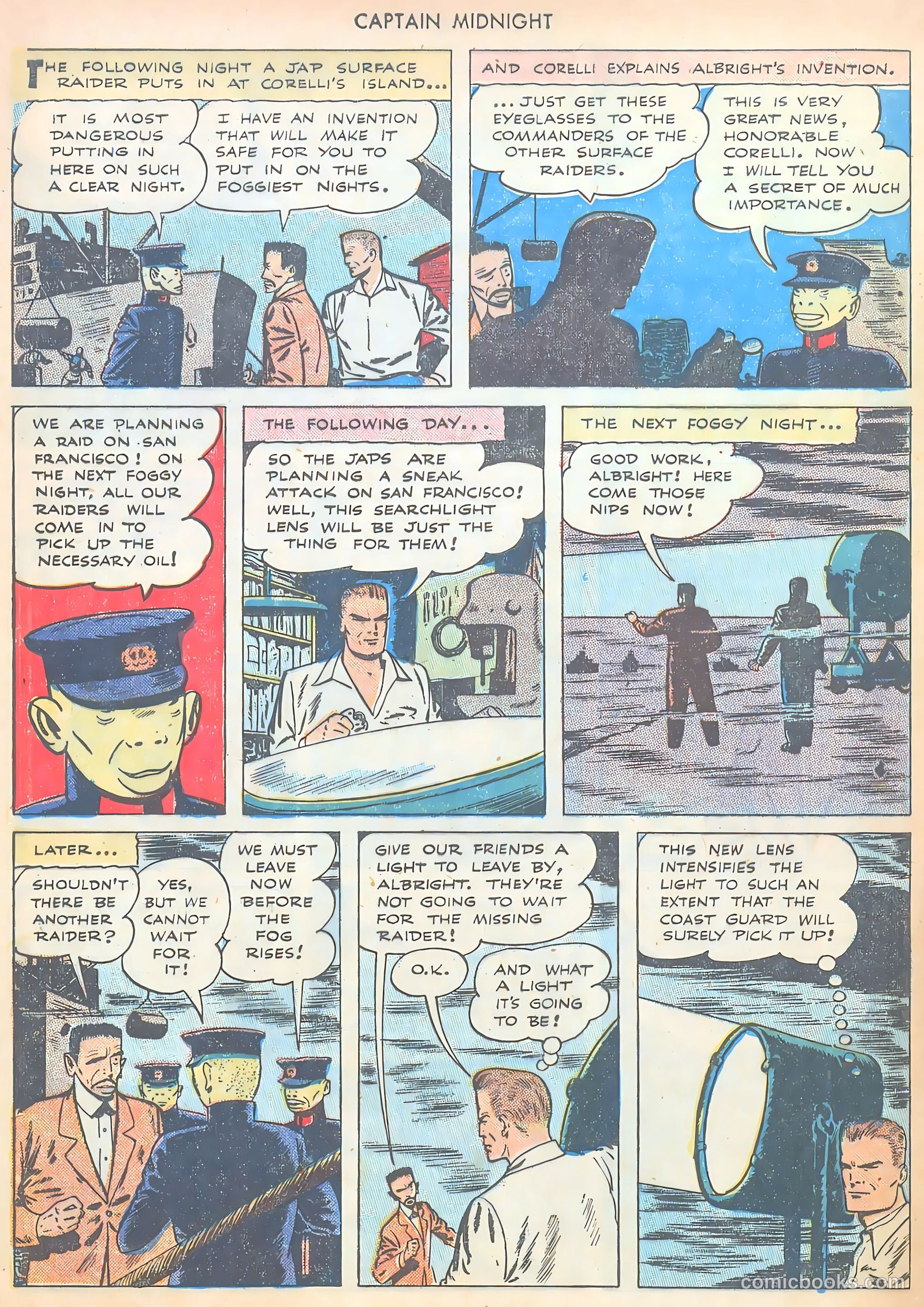 Captain Midnight #29 — page 8 of 37