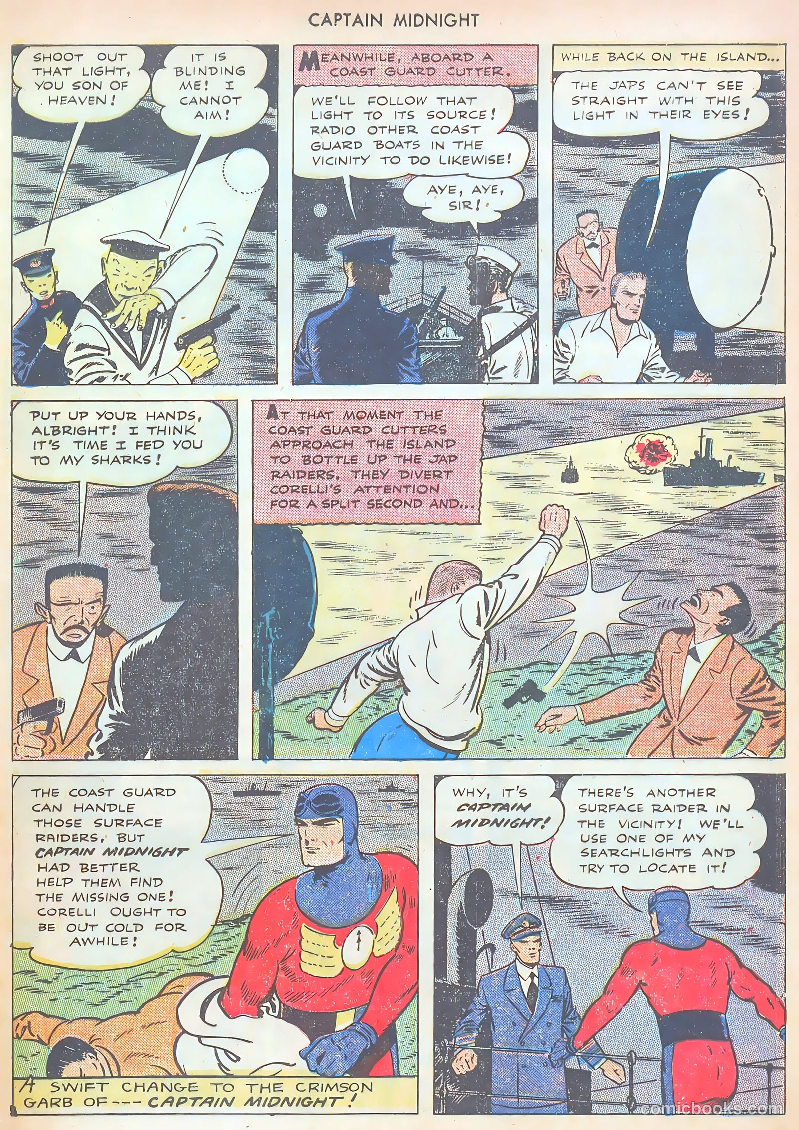 Captain Midnight #29 — page 9 of 37