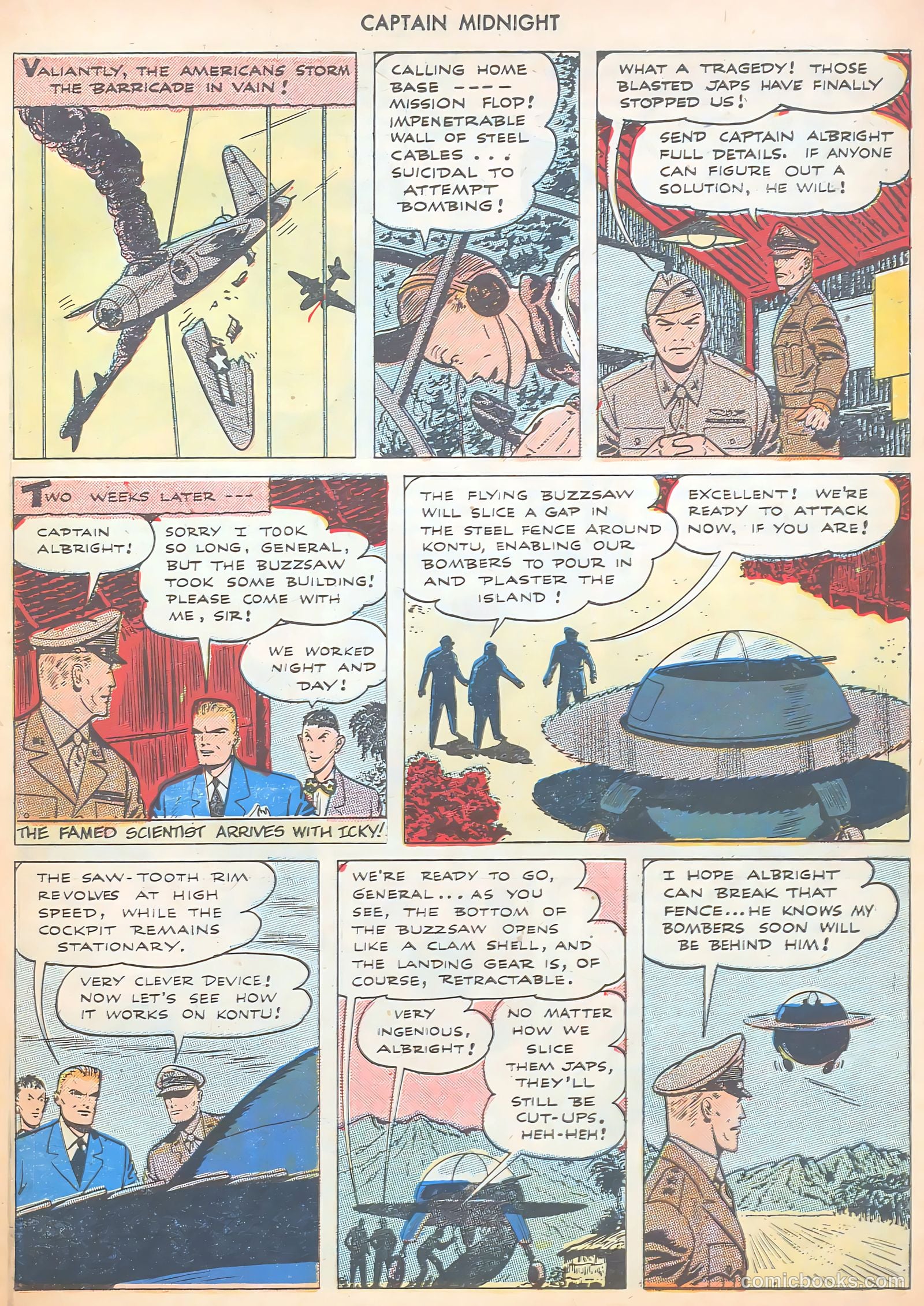 Captain Midnight #29 — page 15 of 37
