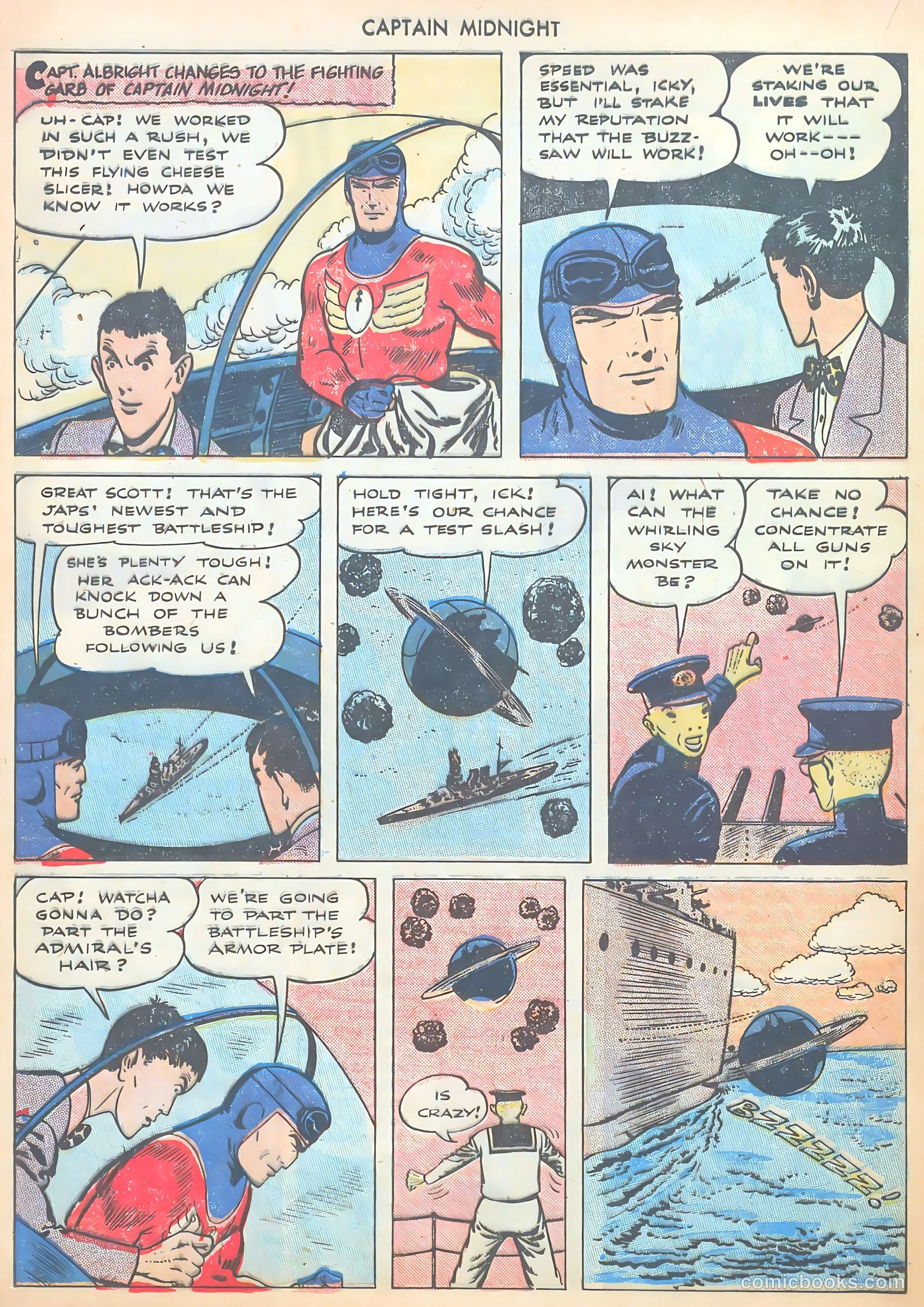 Captain Midnight #29 — page 16 of 37