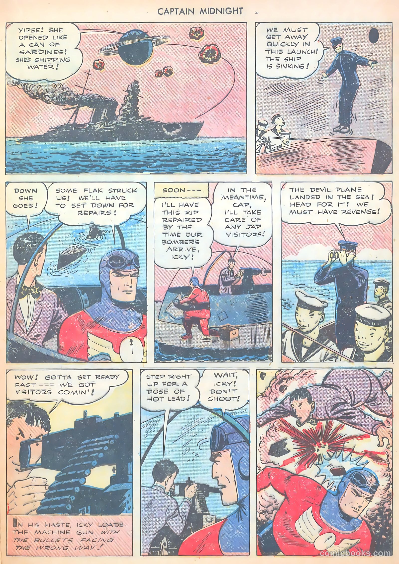 Captain Midnight #29 — page 17 of 37