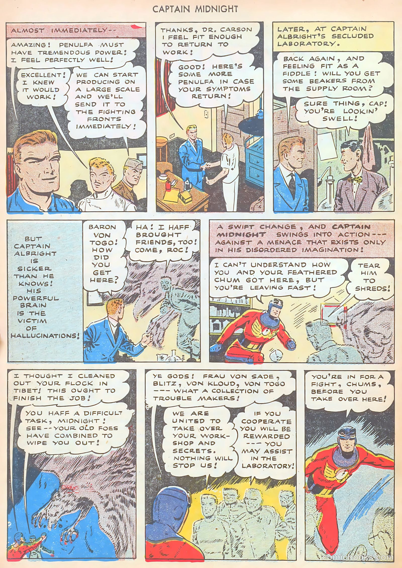 Captain Midnight #29 — page 26 of 37