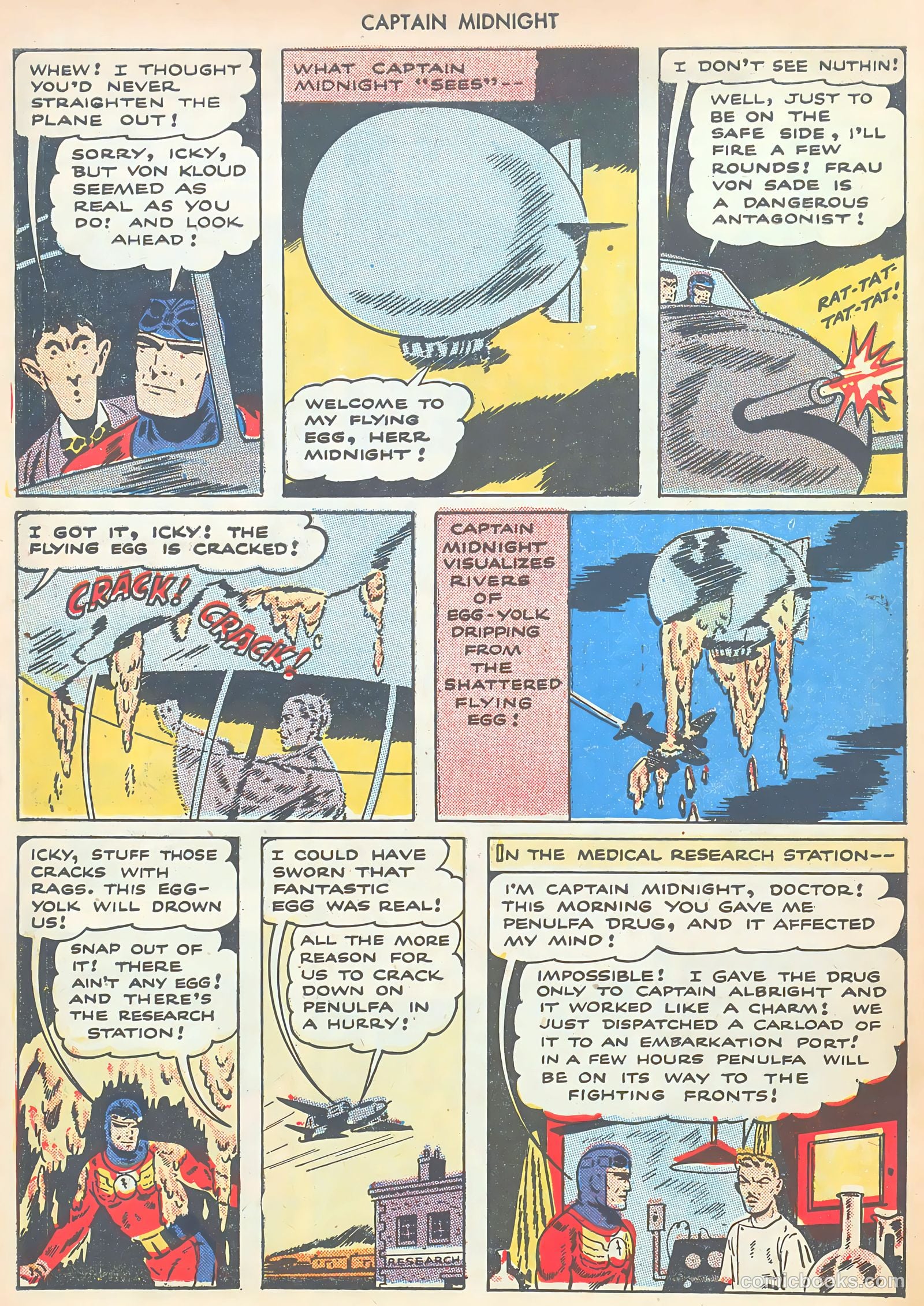 Captain Midnight #29 — page 30 of 37