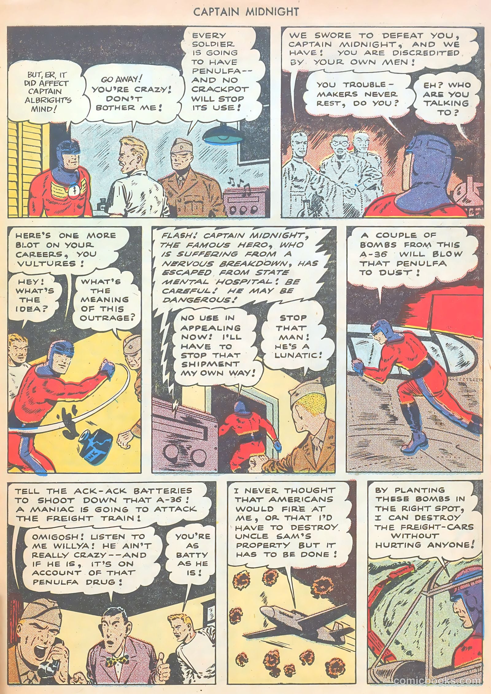 Captain Midnight #29 — page 31 of 37