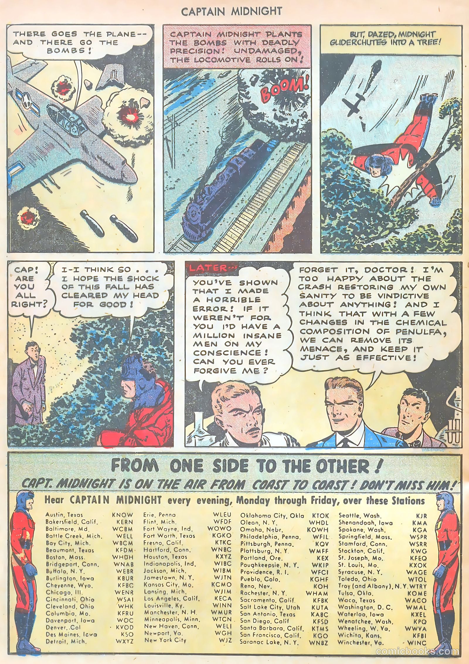Captain Midnight #29 — page 32 of 37