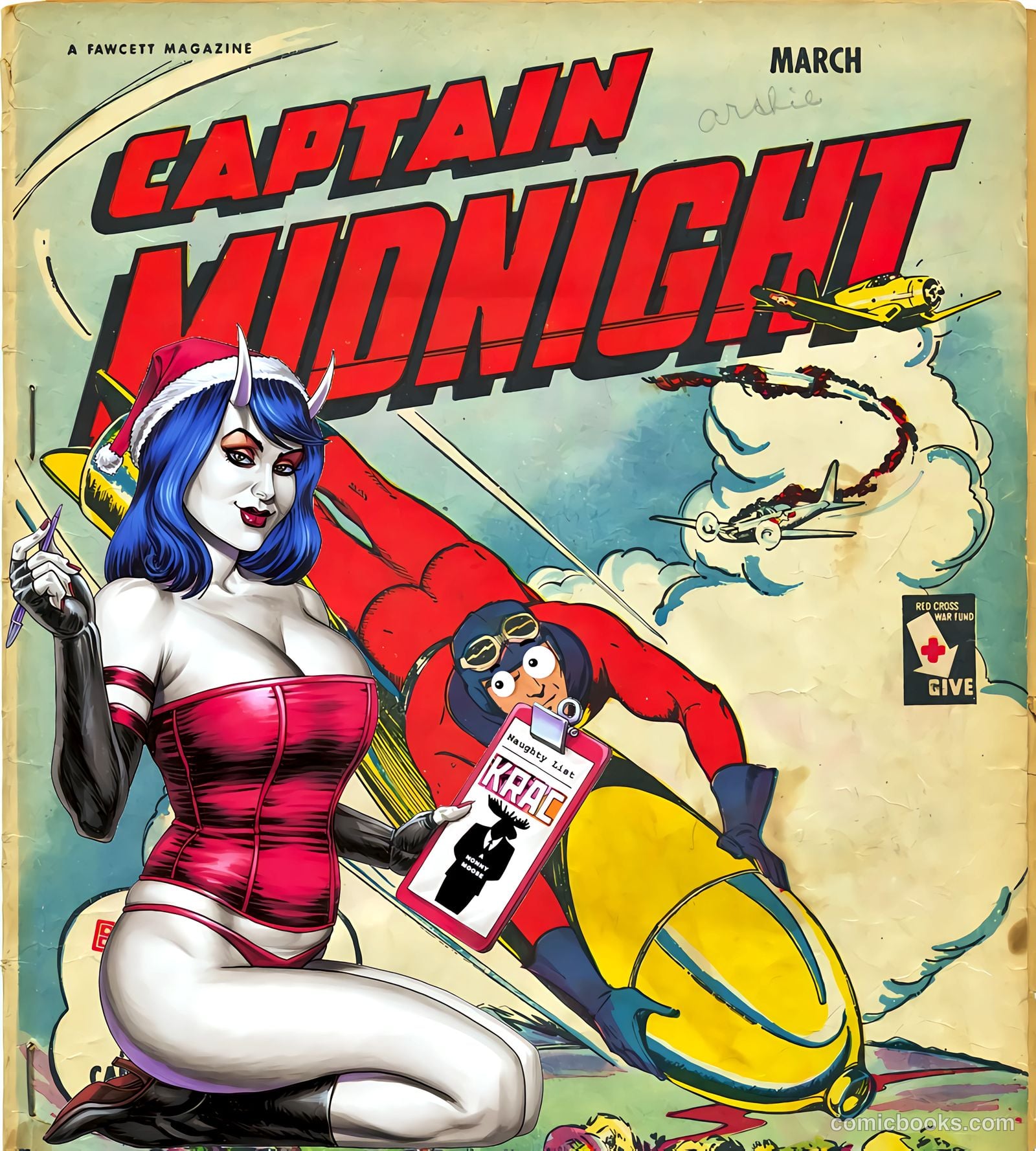 Captain Midnight #29 — page 37 of 37