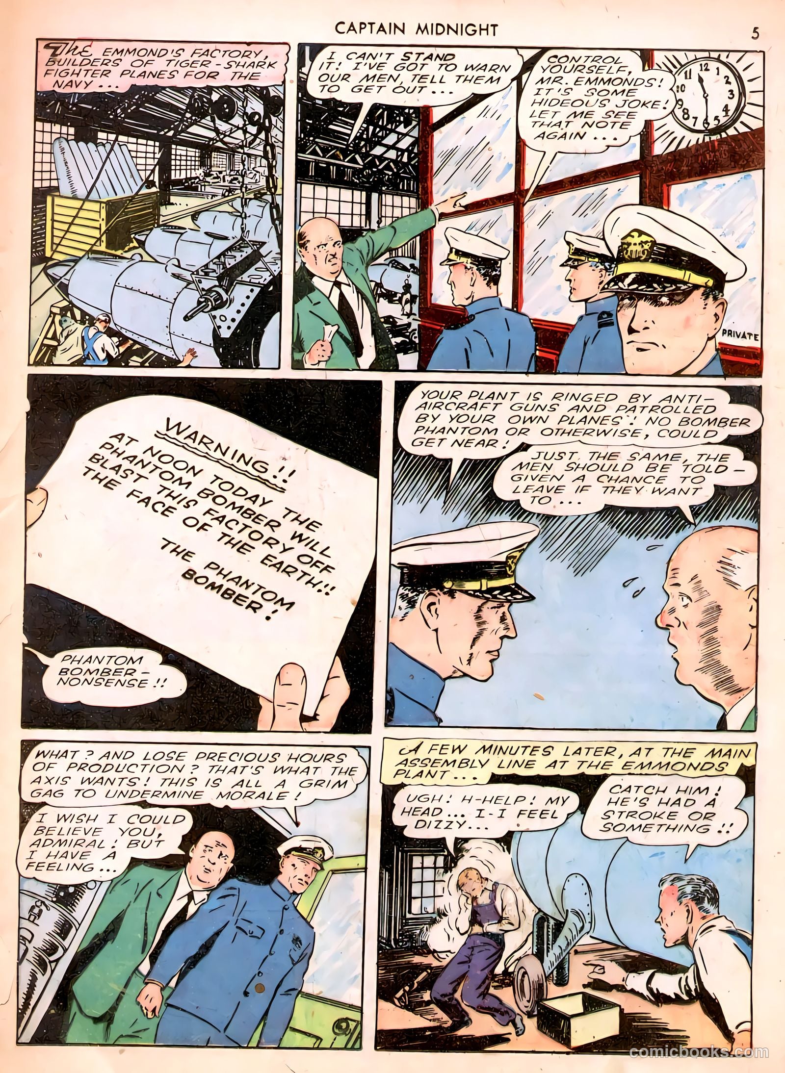 Captain Midnight #3 — page 5 of 68