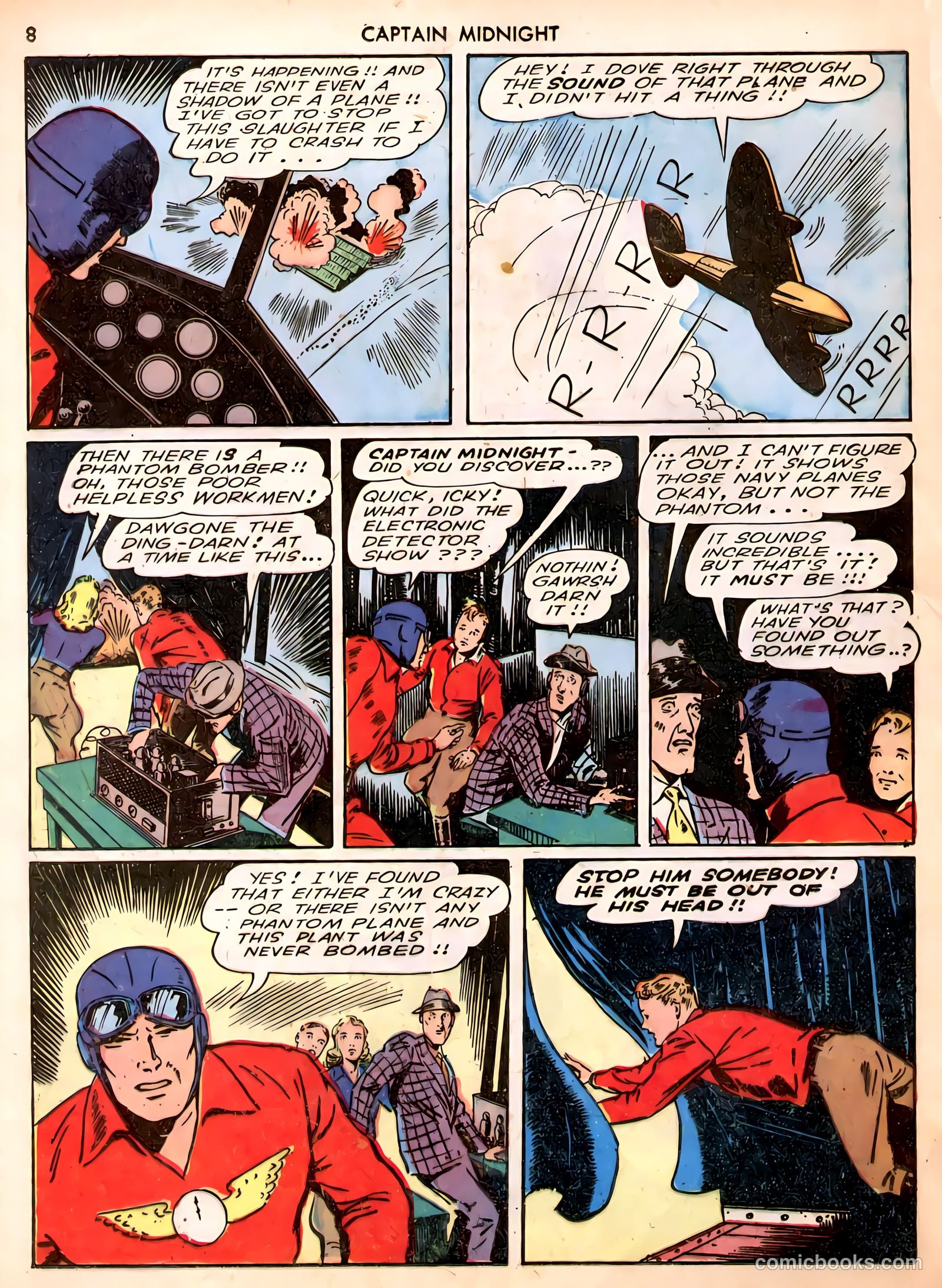 Captain Midnight #3 — page 8 of 68