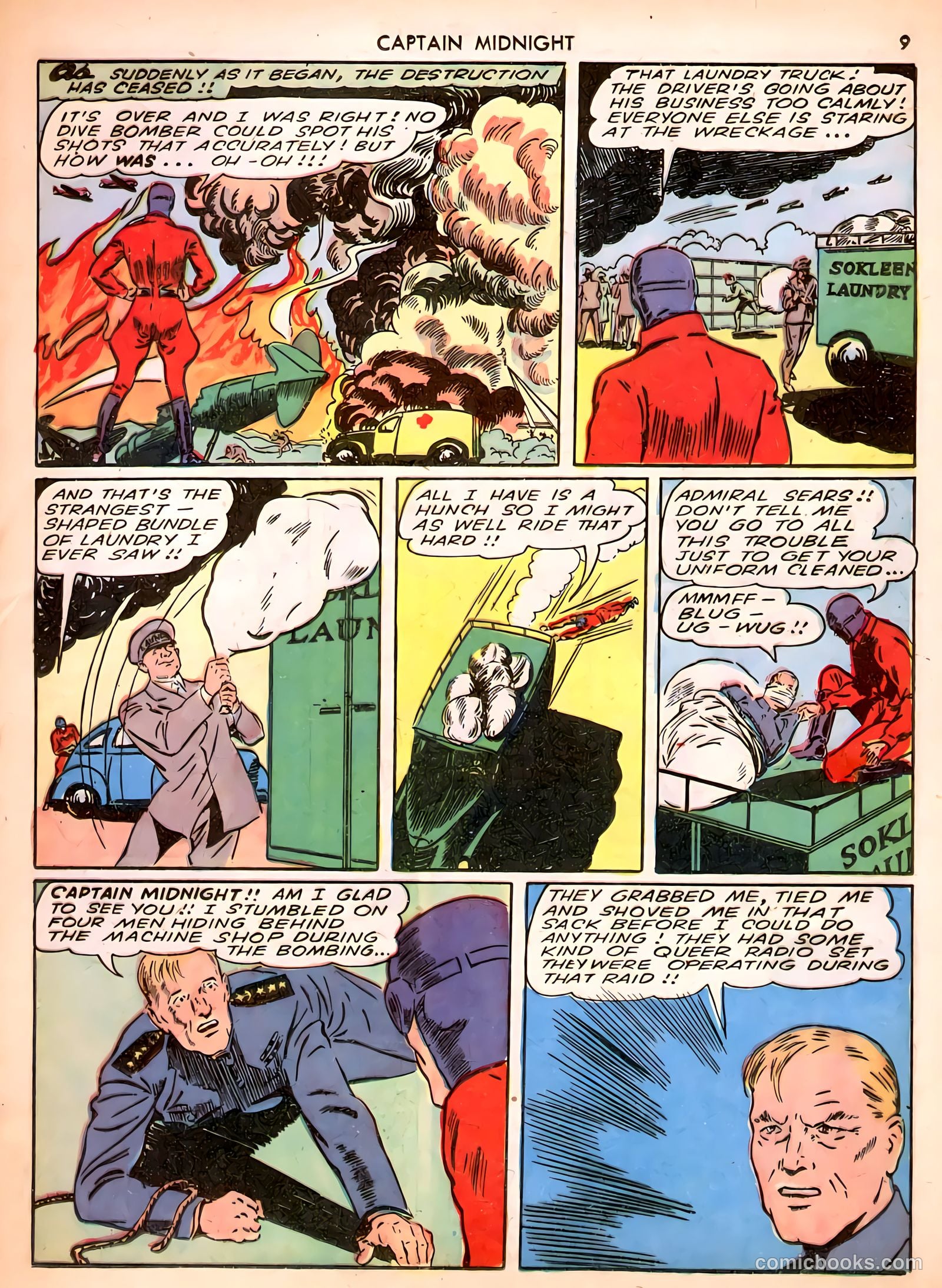 Captain Midnight #3 — page 9 of 68