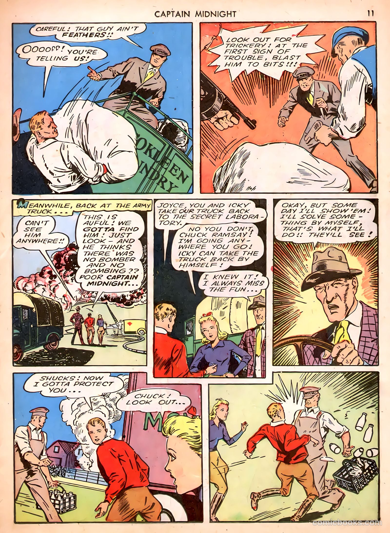 Captain Midnight #3 — page 11 of 68