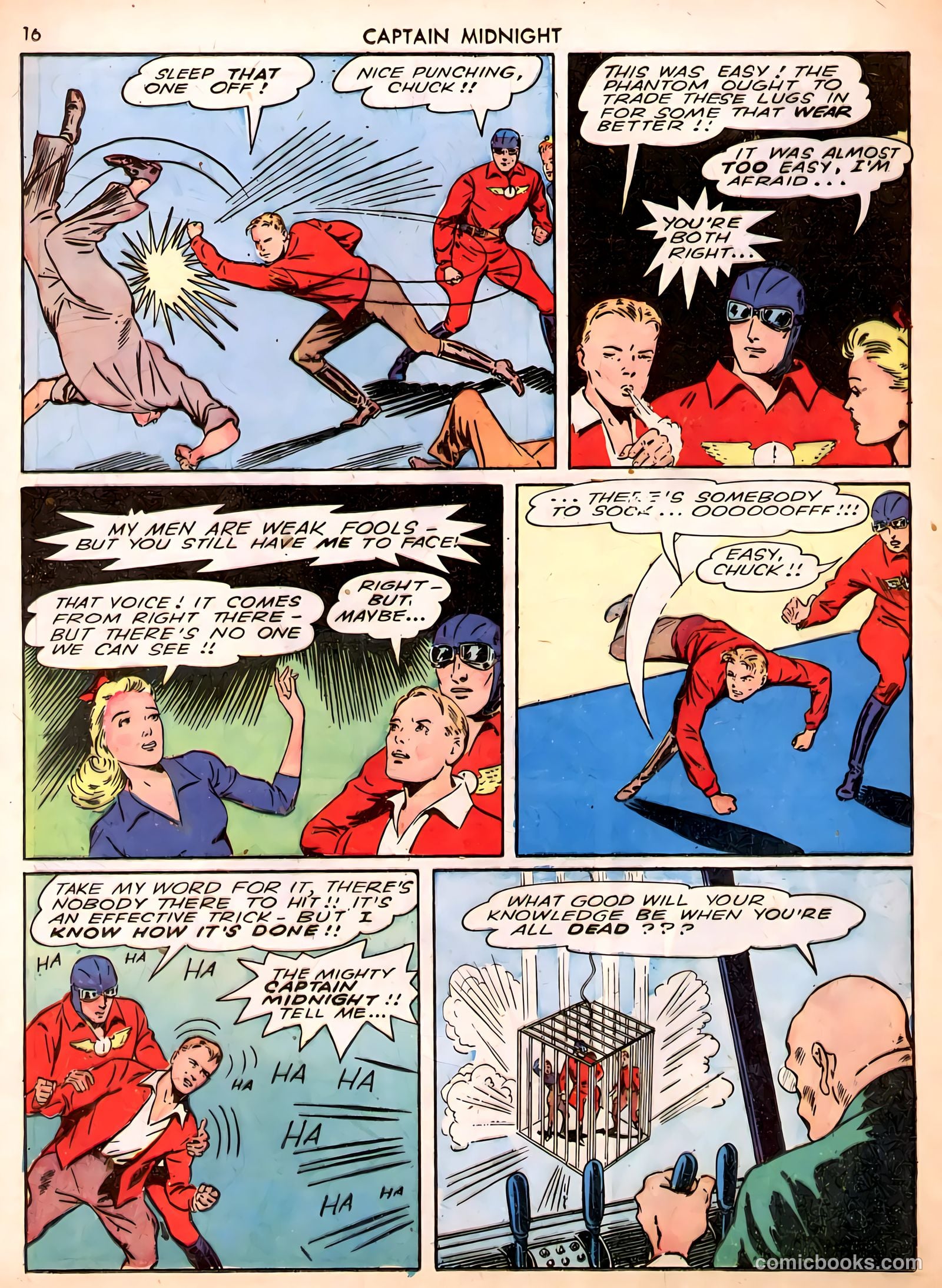 Captain Midnight #3 — page 16 of 68