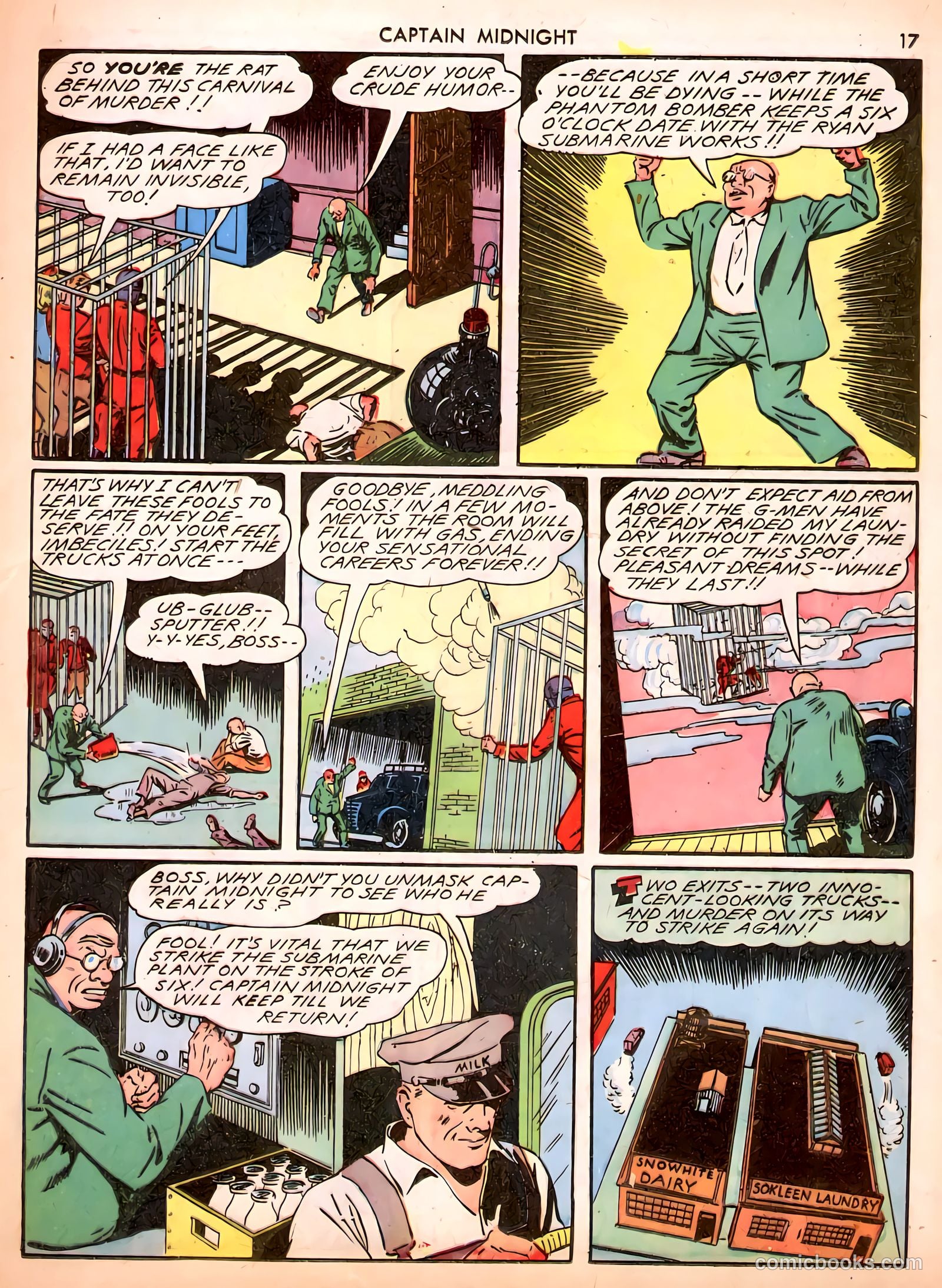 Captain Midnight #3 — page 17 of 68