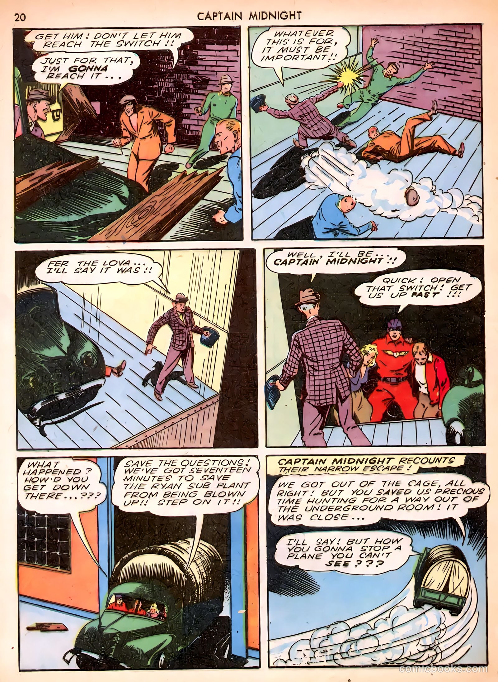 Captain Midnight #3 — page 20 of 68