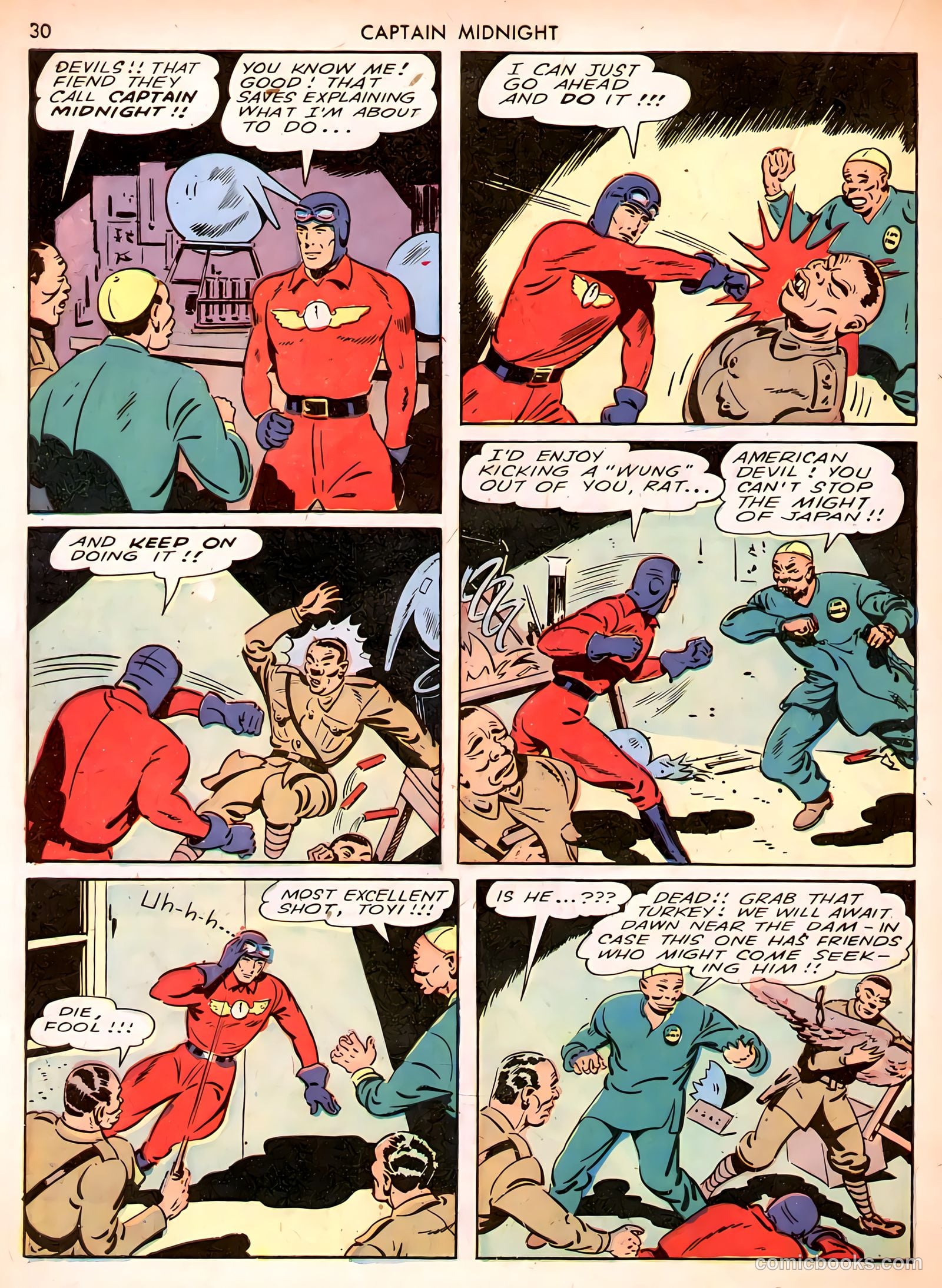 Captain Midnight #3 — page 30 of 68