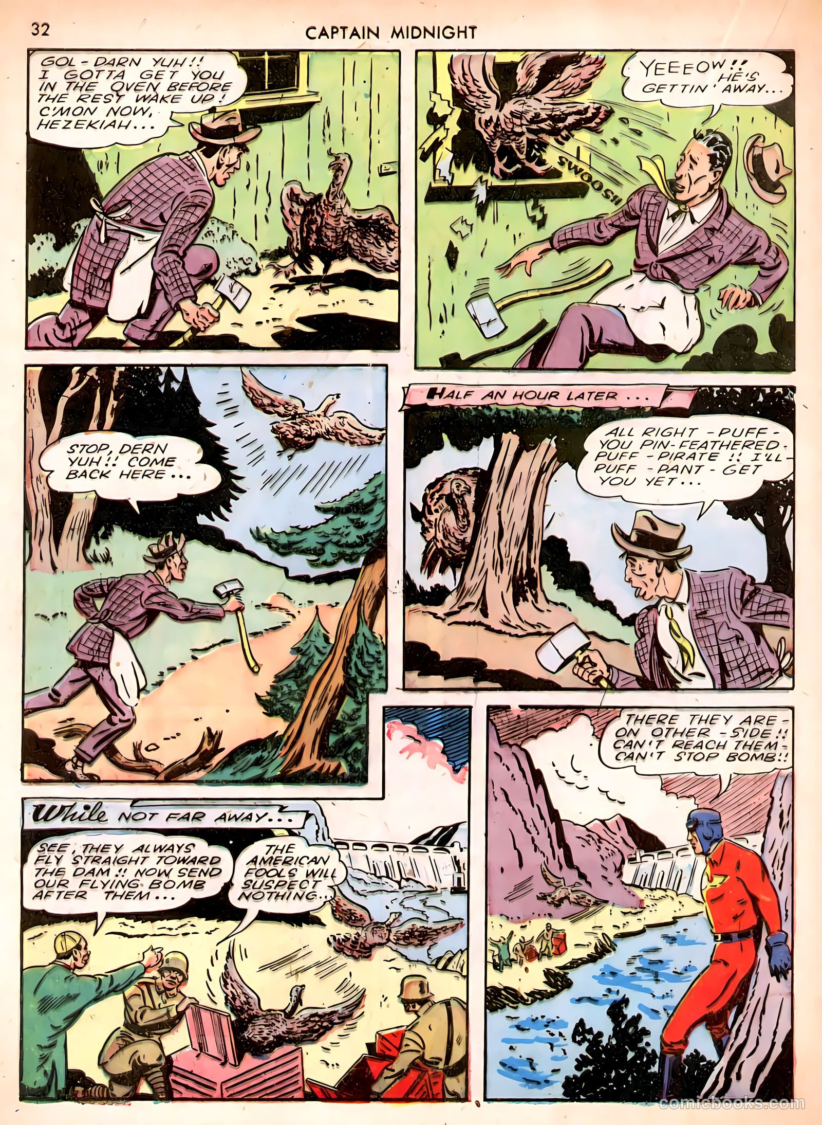 Captain Midnight #3 — page 32 of 68