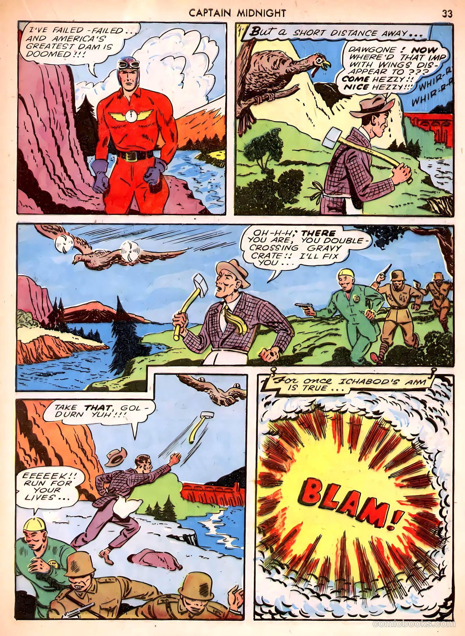 Captain Midnight #3 — page 33 of 68