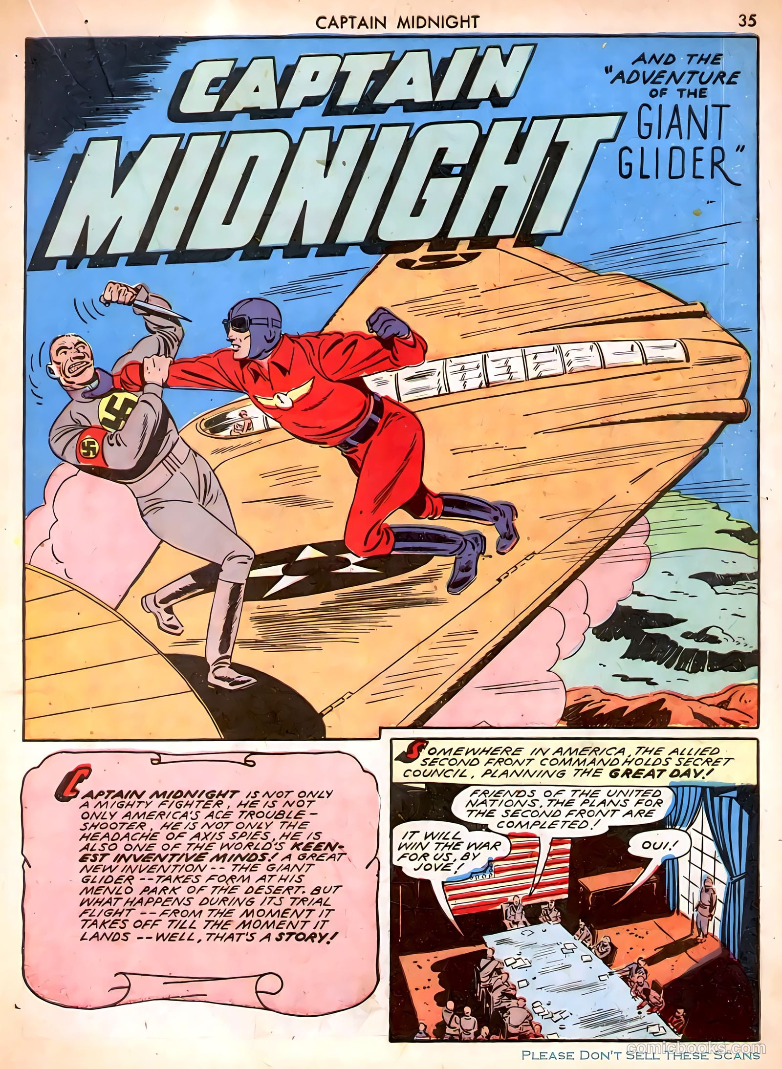 Captain Midnight #3 — page 35 of 68