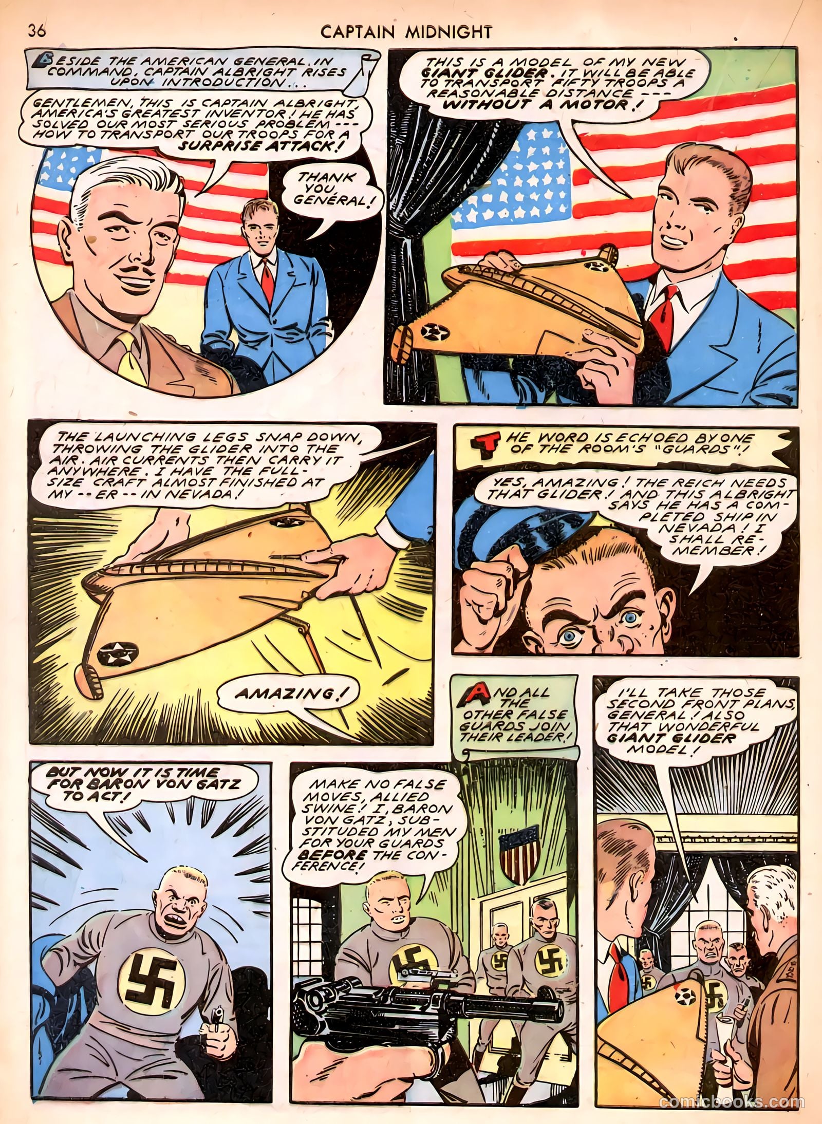 Captain Midnight #3 — page 36 of 68