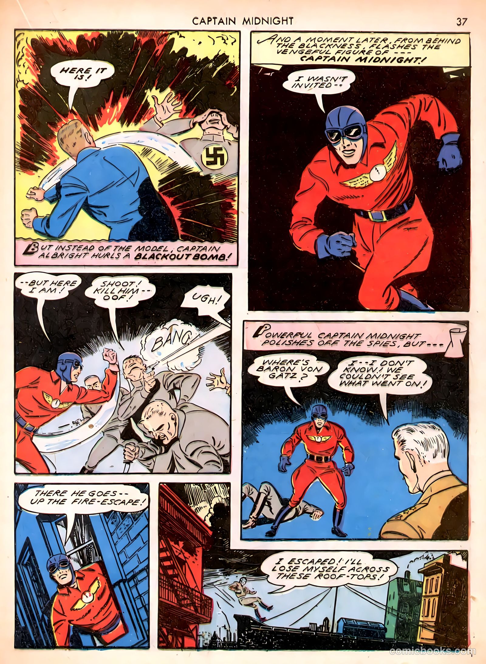 Captain Midnight #3 — page 37 of 68