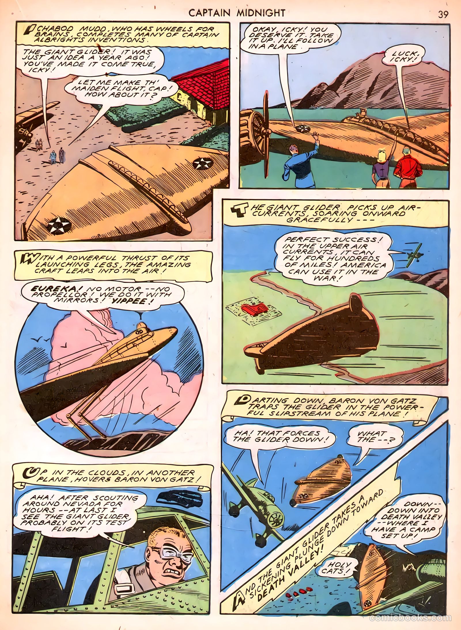 Captain Midnight #3 — page 39 of 68