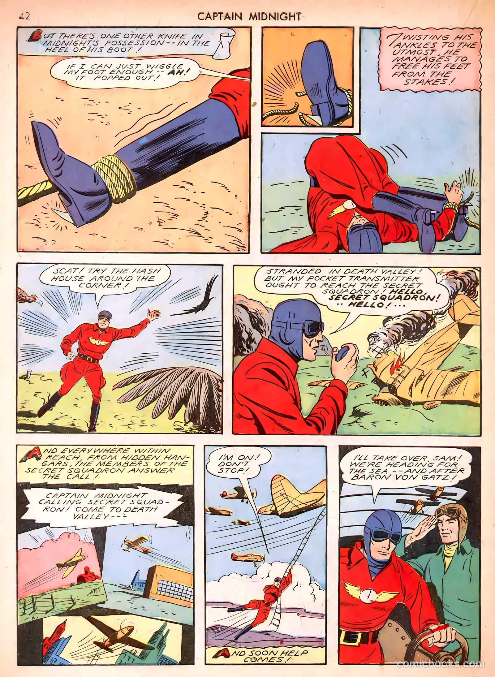Captain Midnight #3 — page 42 of 68