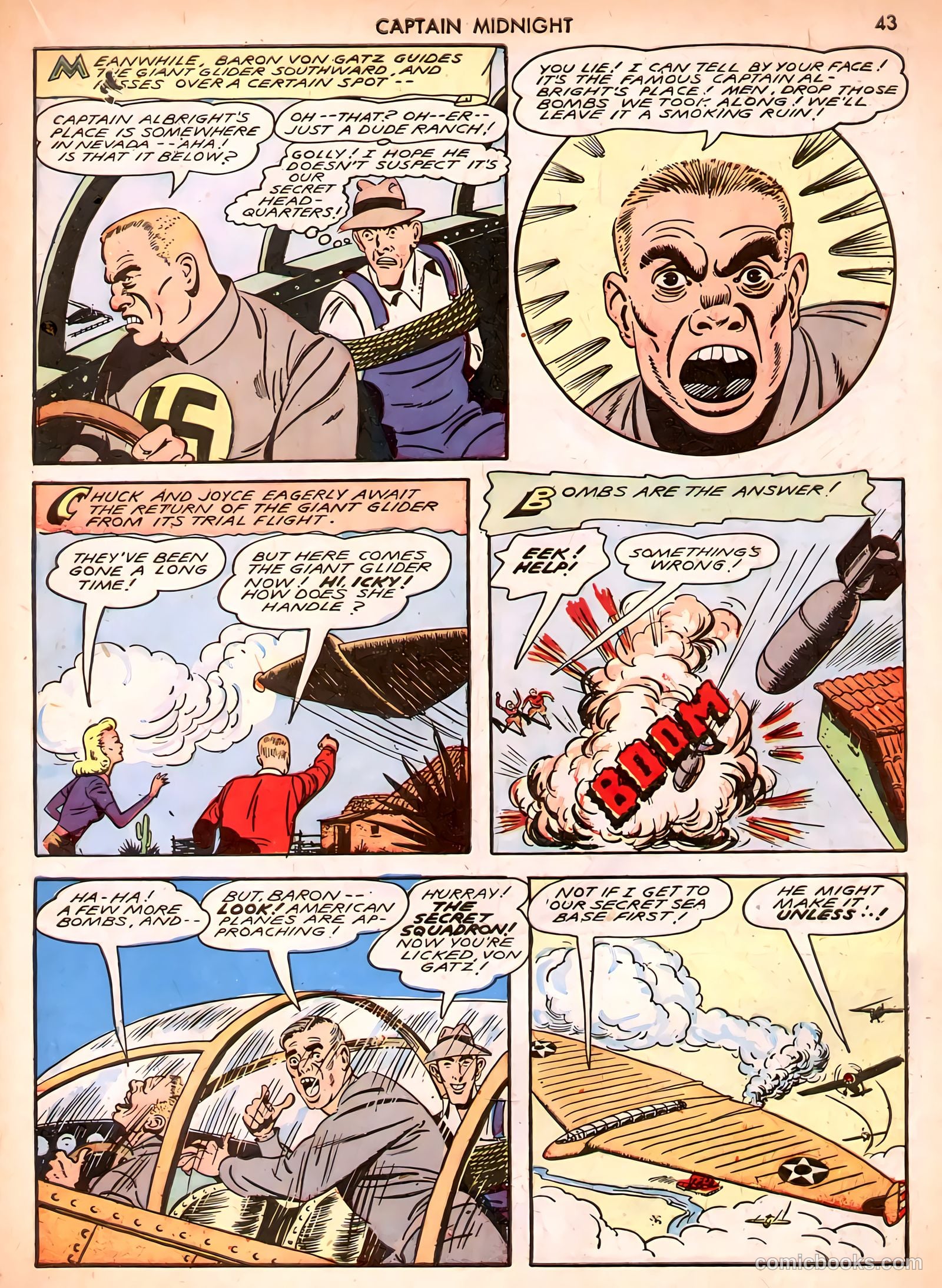 Captain Midnight #3 — page 43 of 68