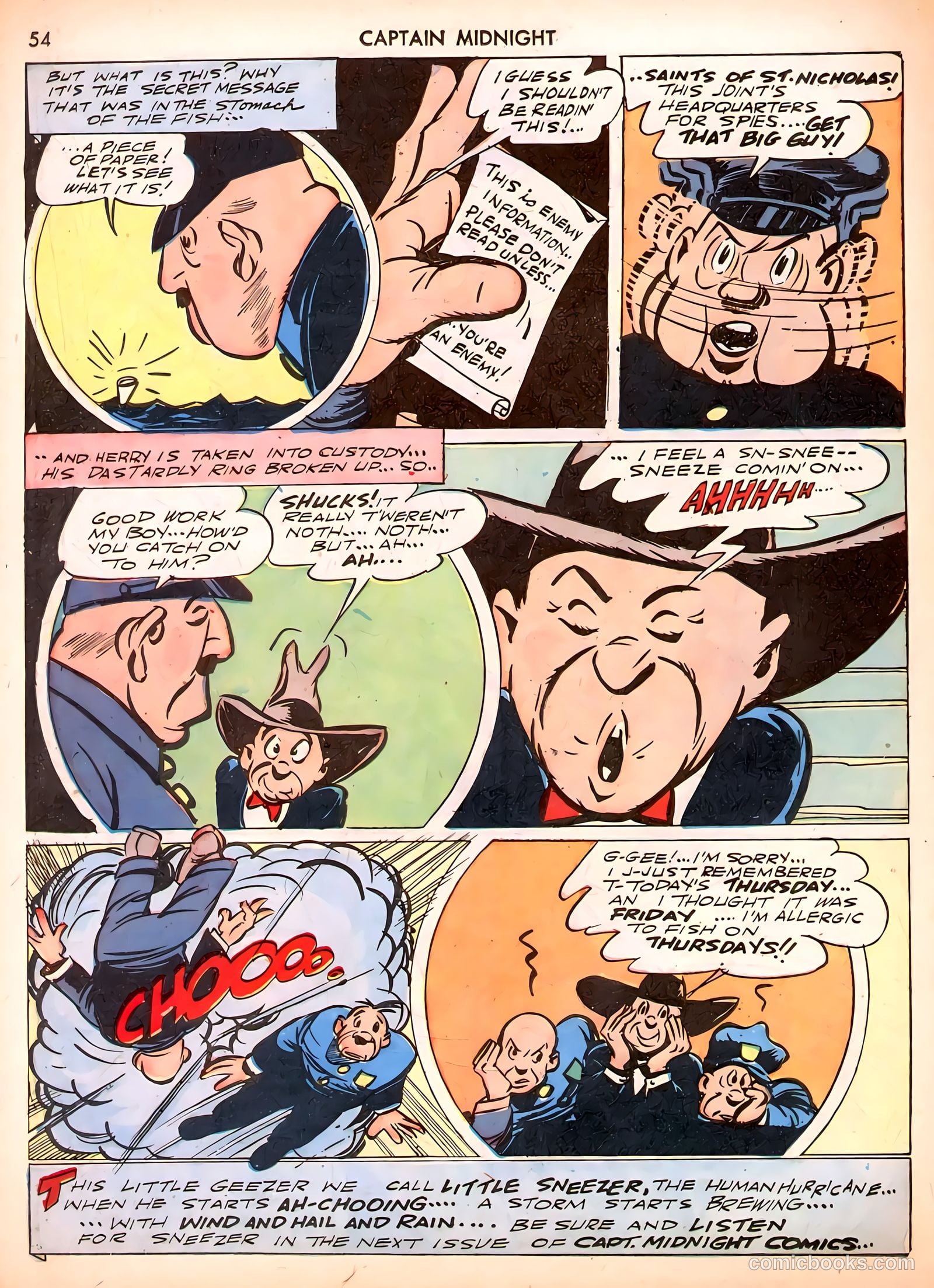 Captain Midnight #3 — page 54 of 68