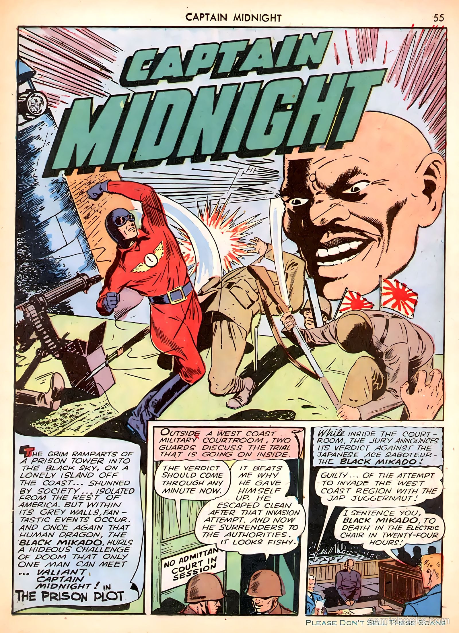 Captain Midnight #3 — page 55 of 68