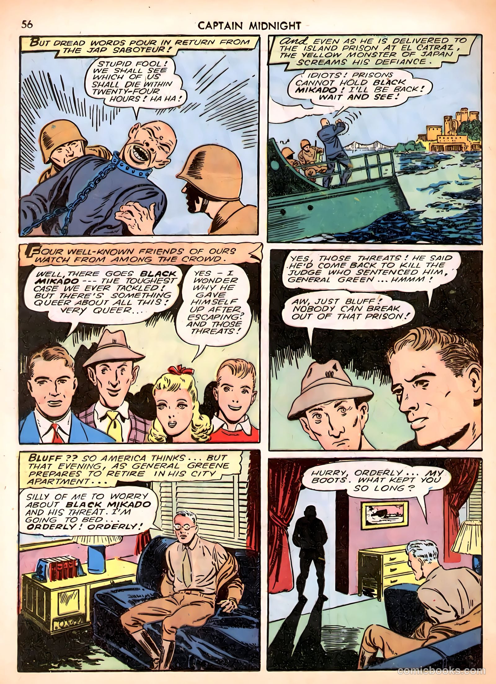 Captain Midnight #3 — page 56 of 68