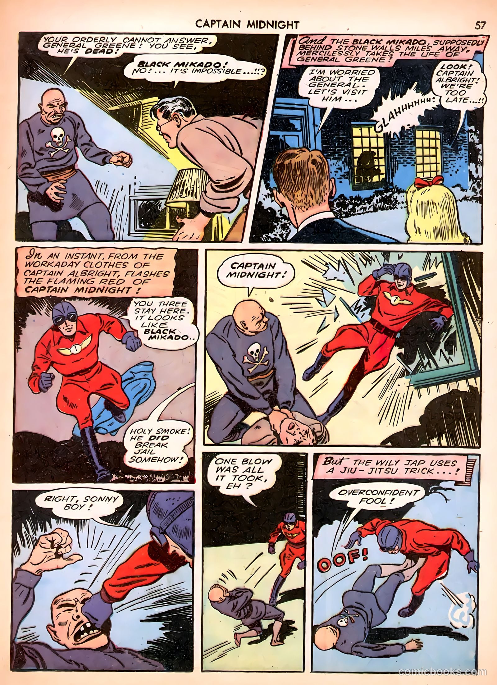 Captain Midnight #3 — page 57 of 68