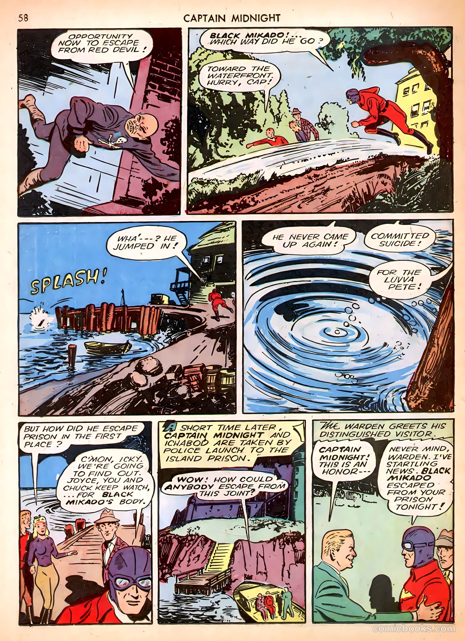 Captain Midnight #3 — page 58 of 68