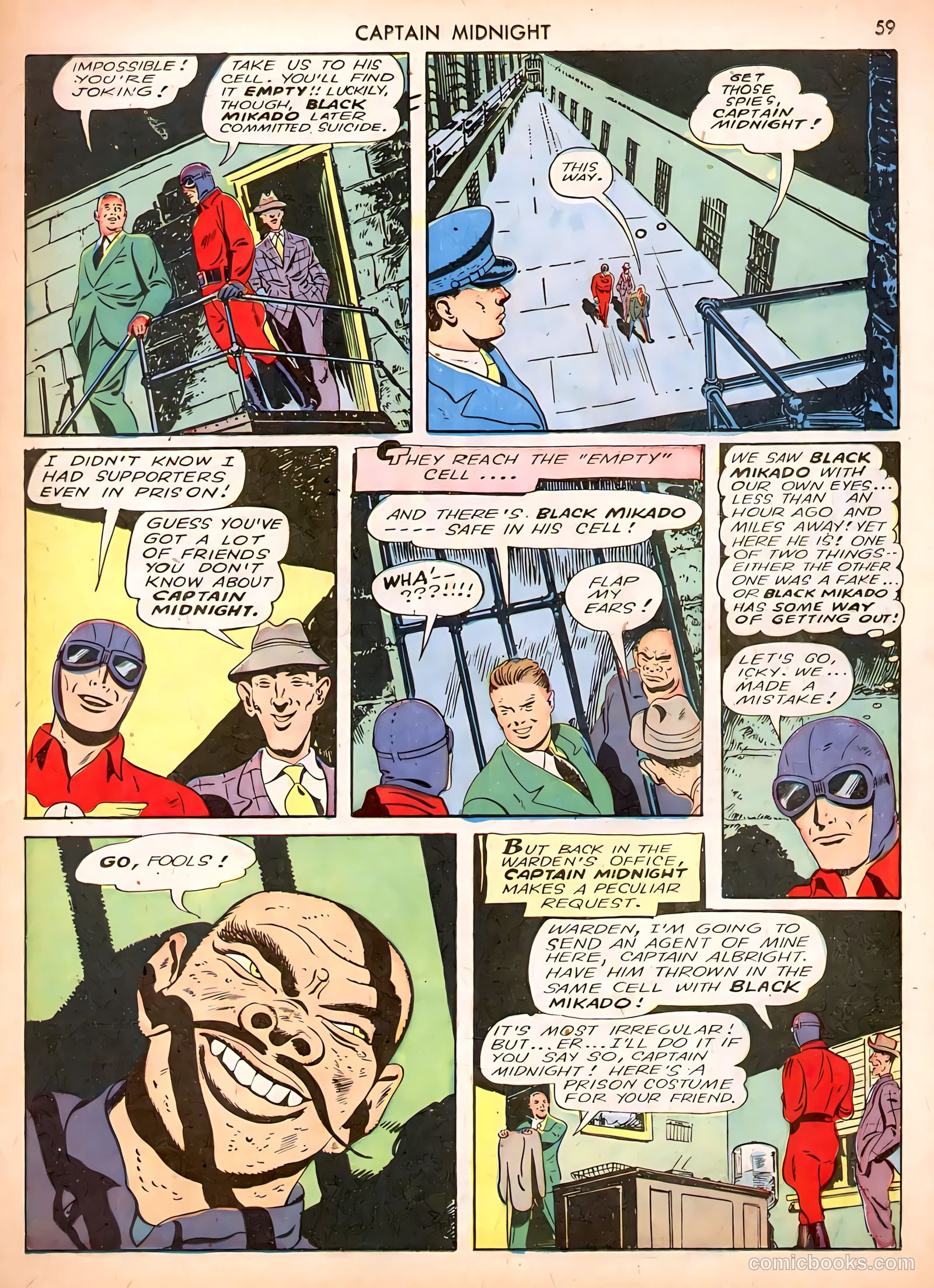 Captain Midnight #3 — page 59 of 68