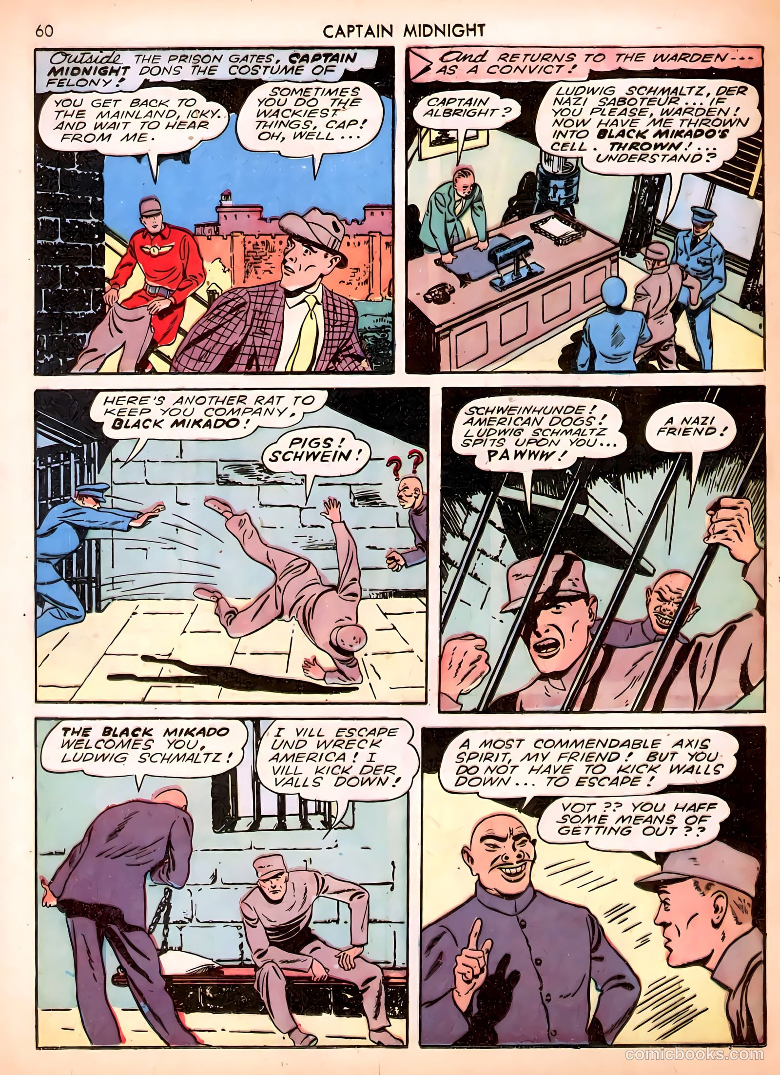 Captain Midnight #3 — page 60 of 68