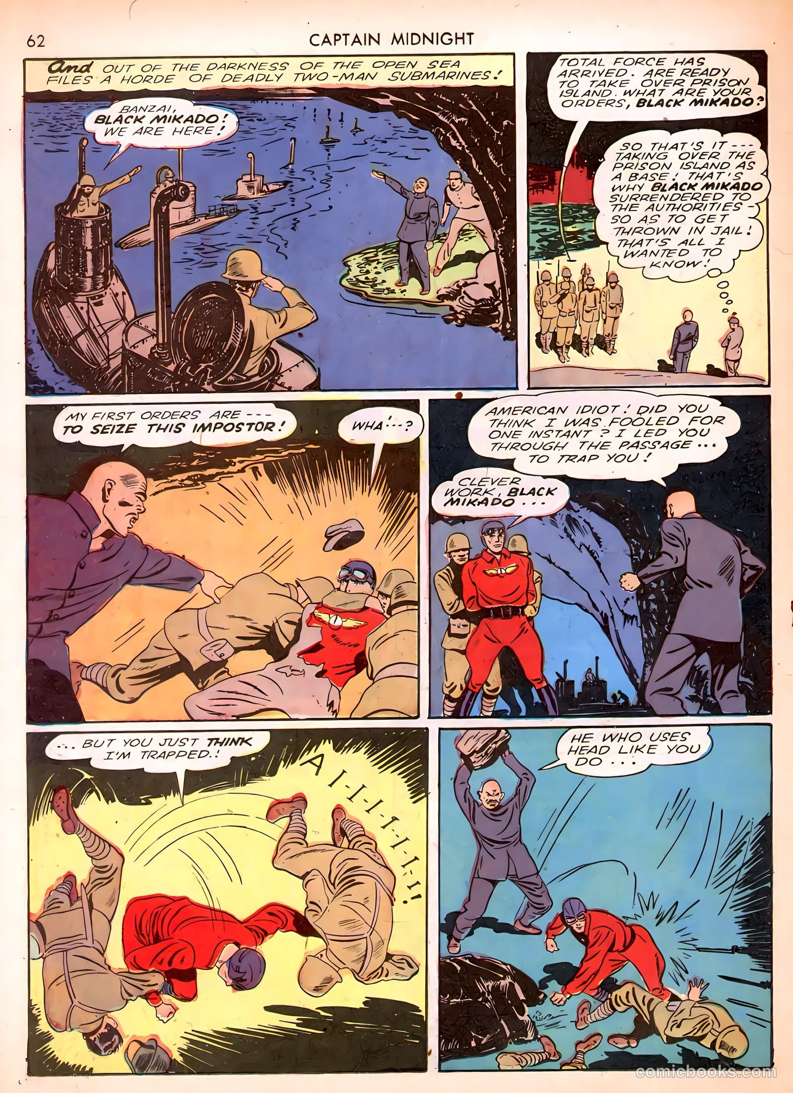 Captain Midnight #3 — page 62 of 68