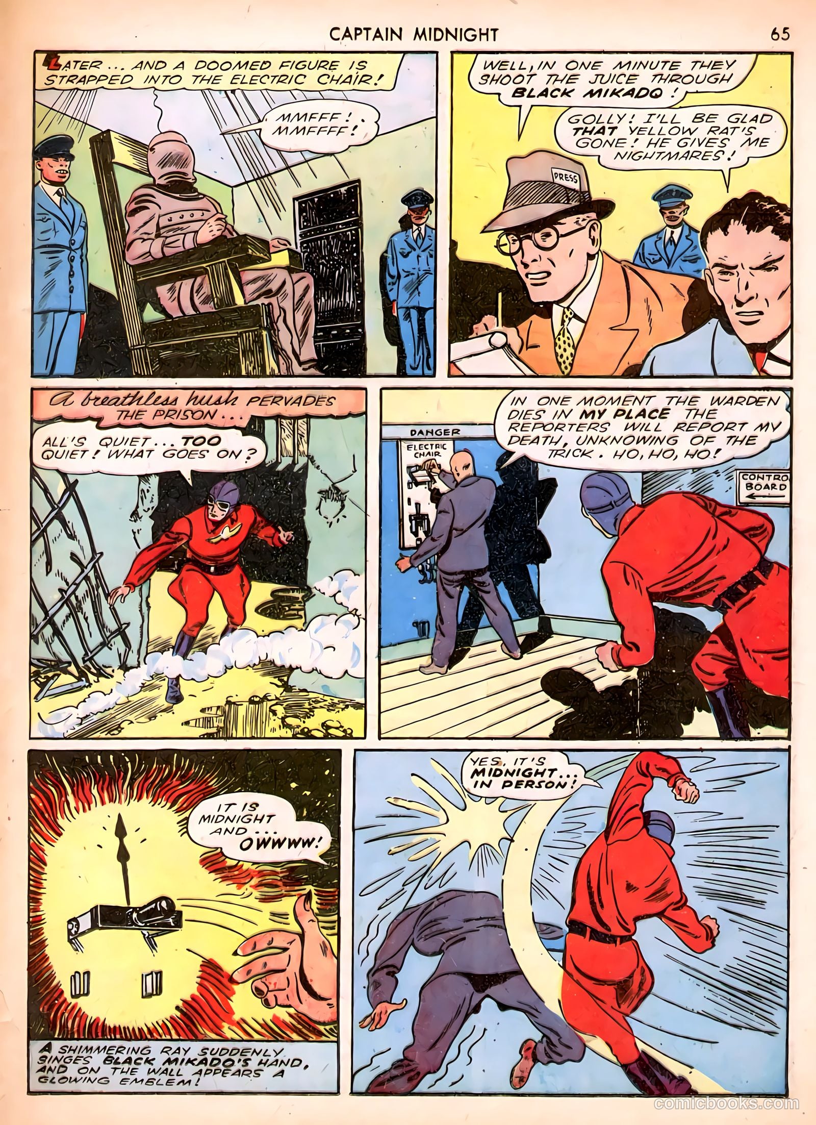 Captain Midnight #3 — page 65 of 68
