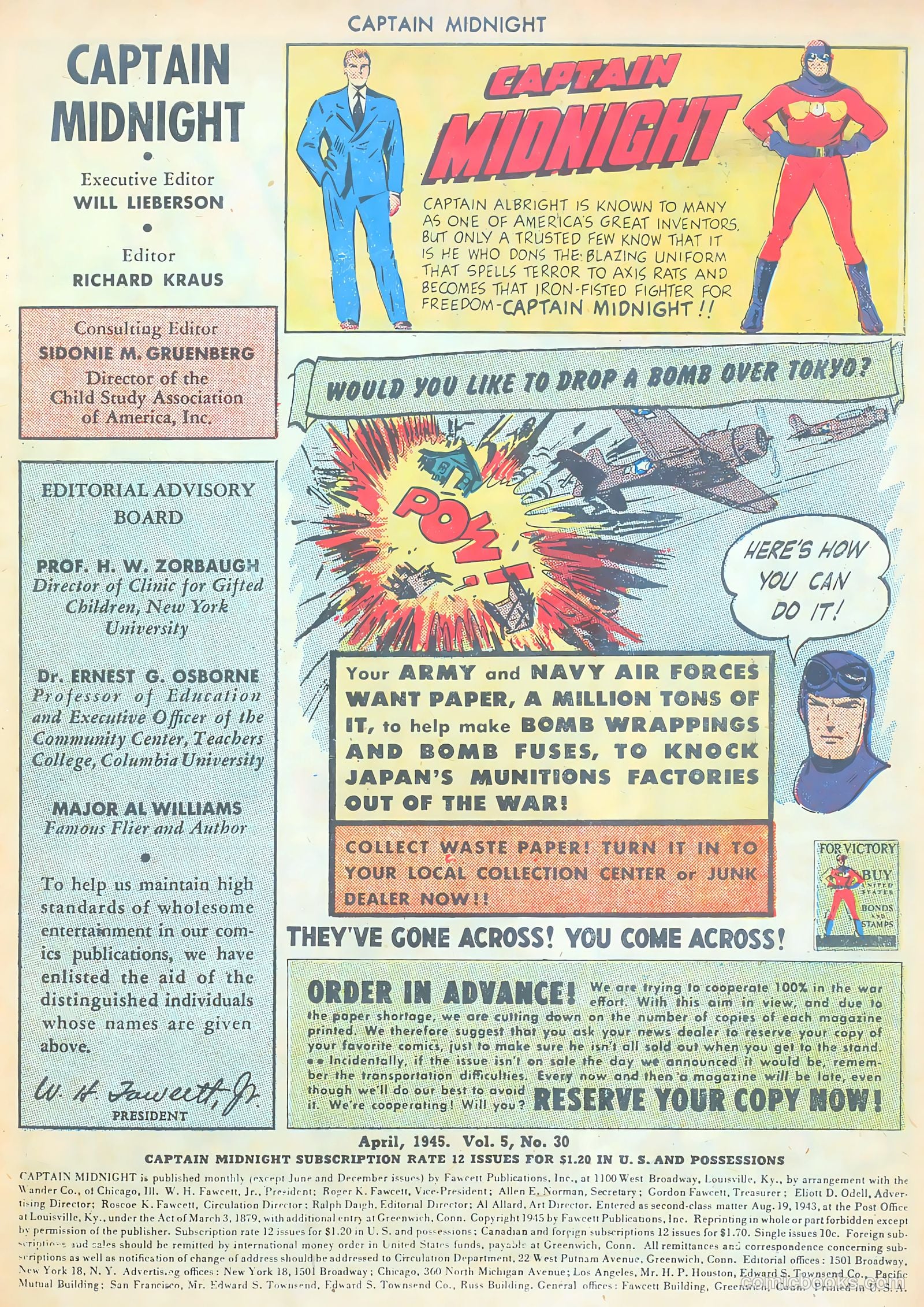Captain Midnight #30 — page 3 of 36